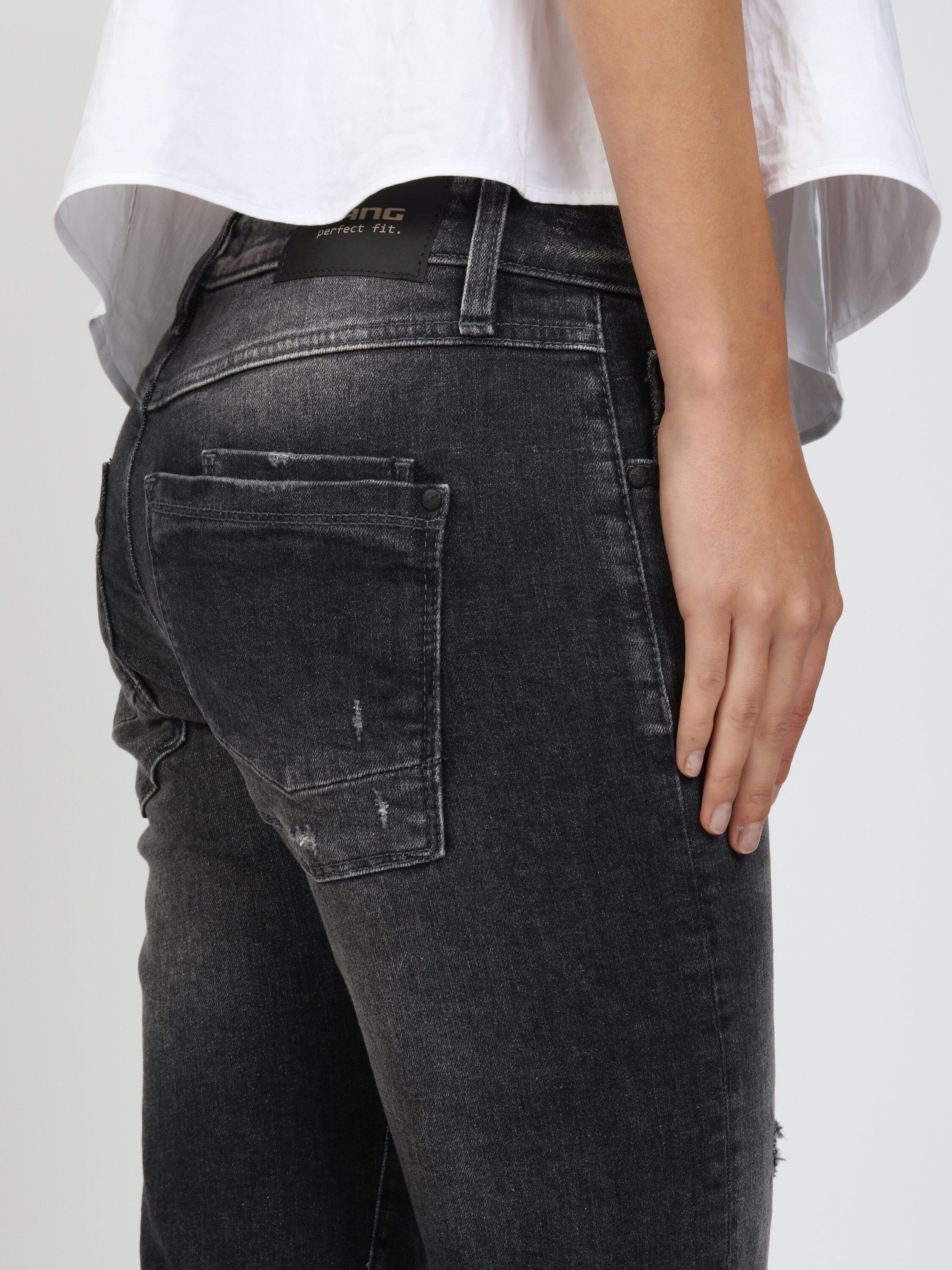 GANG Boyfriend-Jeans »94NADIA CROPPED« im 5-Pocket-Style