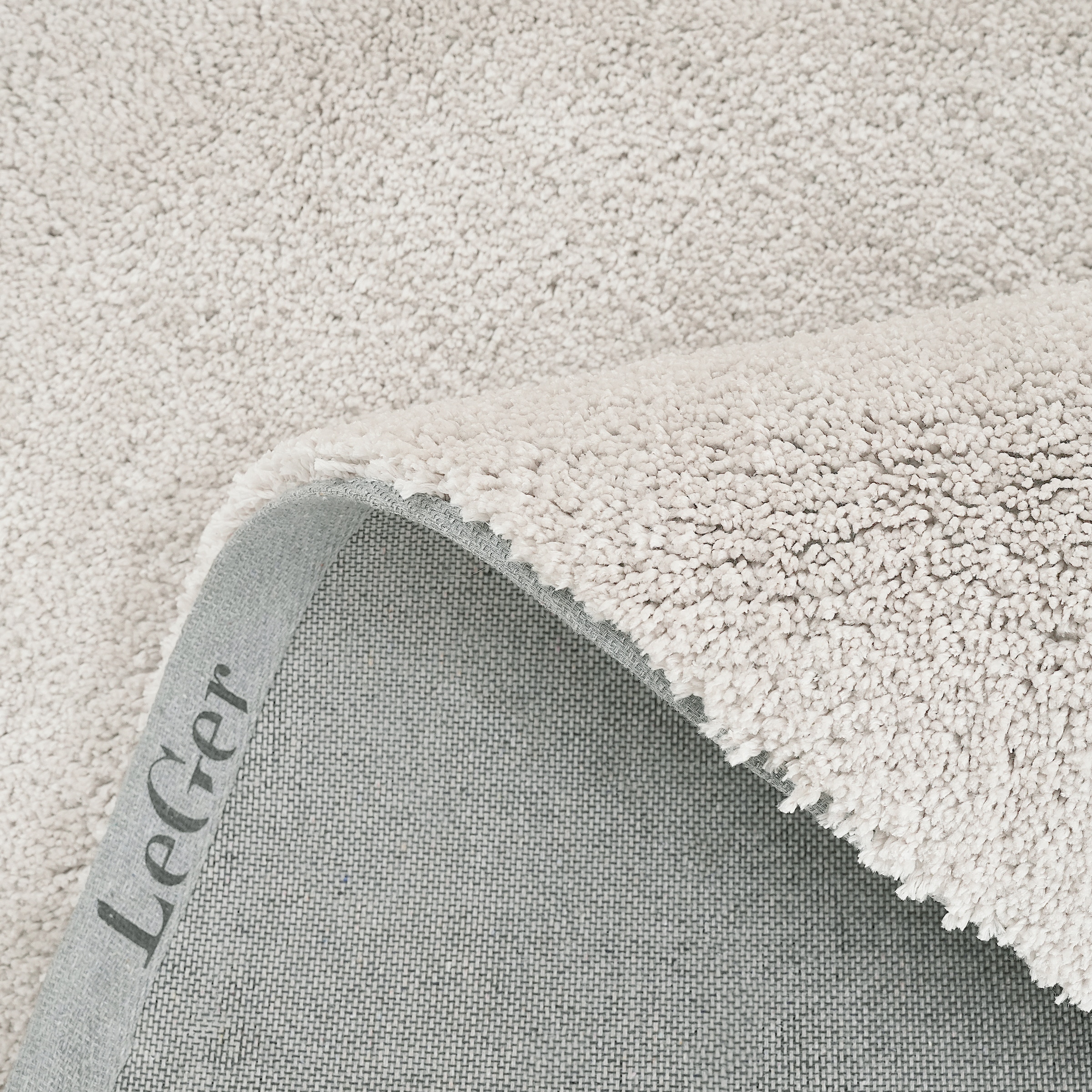 LeGer Home by Lena Gercke Hochflor-Teppich »Halrum, einfarbig,«, organische Form