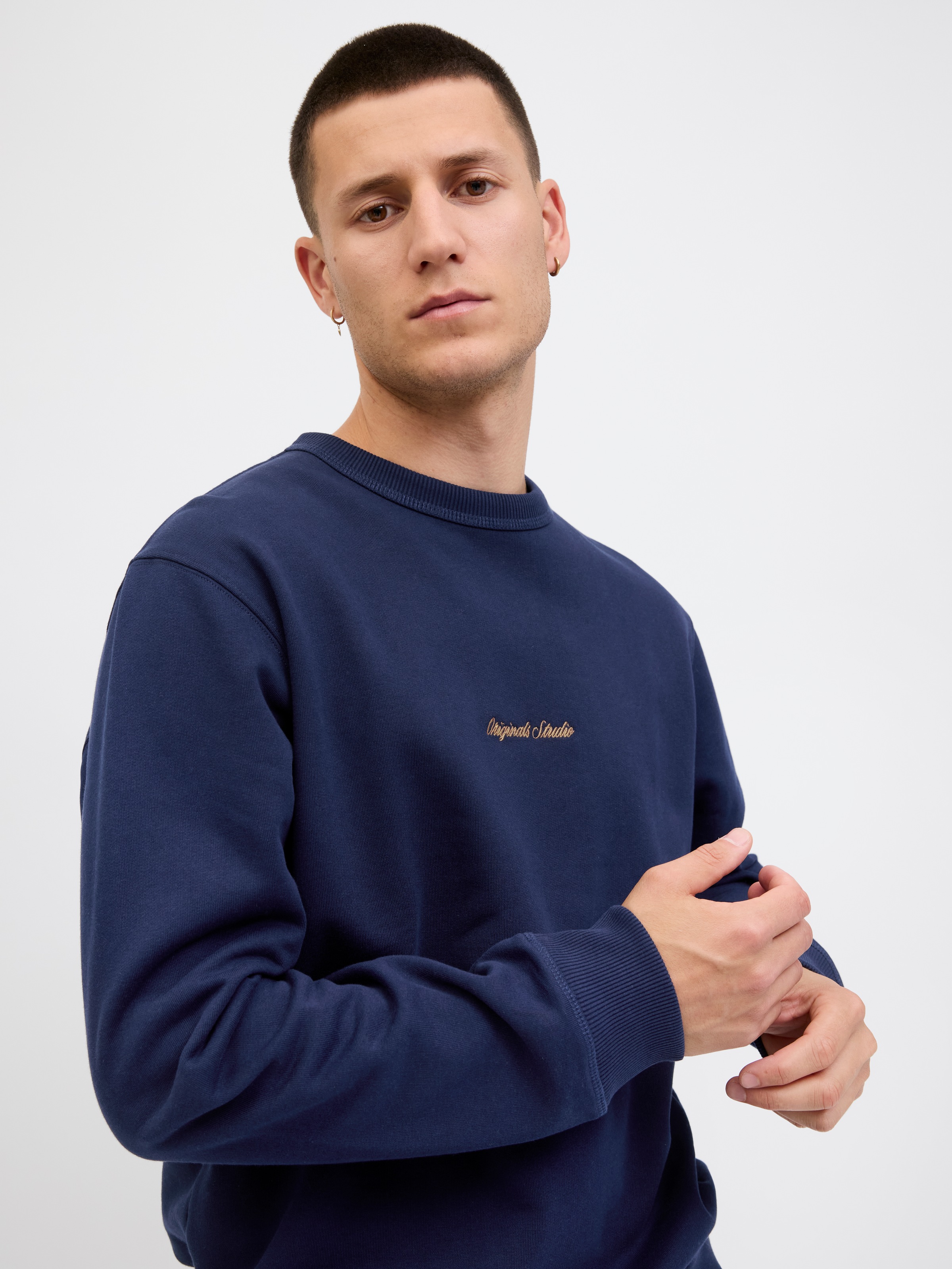 Jack & Jones Sweatshirt "JORNORREBRO EMB SWEAT CREW NOOS" günstig online kaufen