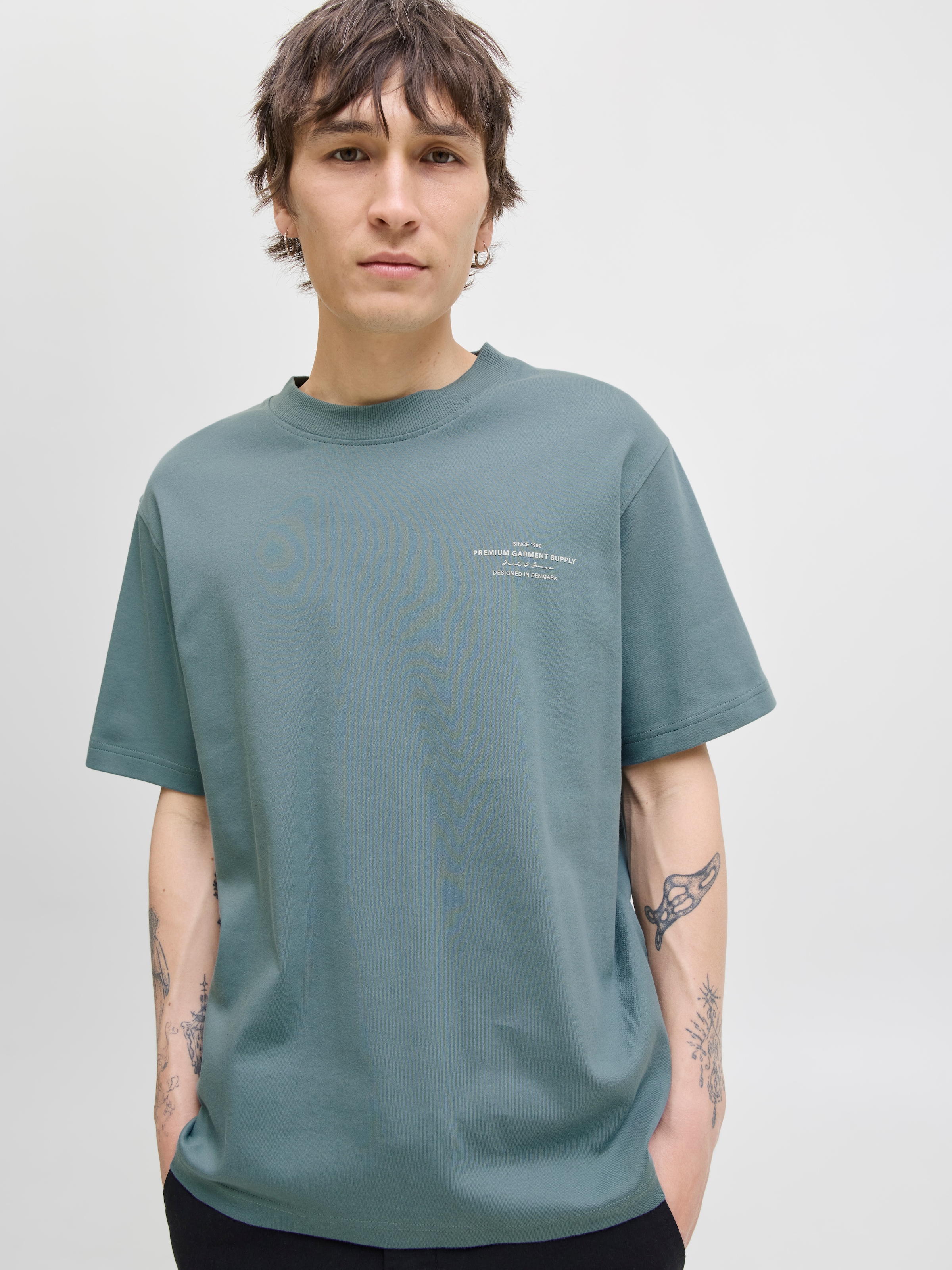 Jack & Jones "JPRBLACHAD BRANDING SS CREW NECK TEE SN" günstig online kaufen