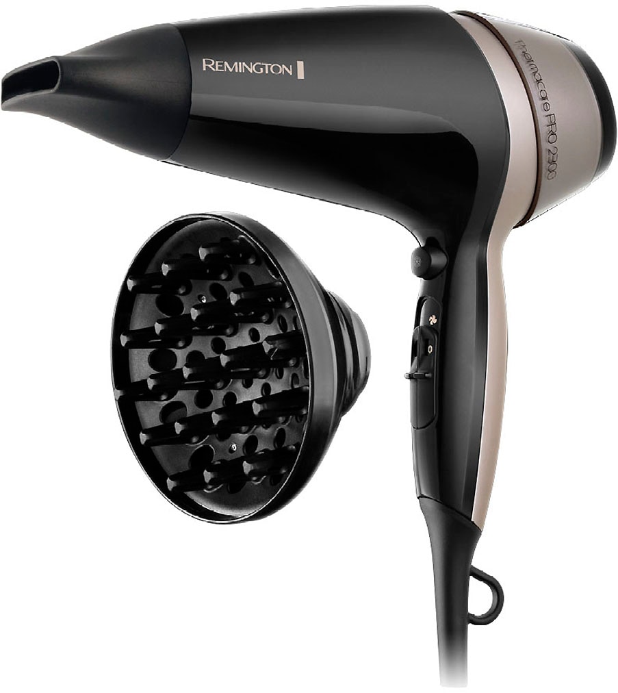 Remington Haartrockner »THERMAcare PRO 2300 (D5715)«, 2100 W, mit Ionenpflege, THERMAcare schnell, Keramik-Ionen-Ring + Diffusor