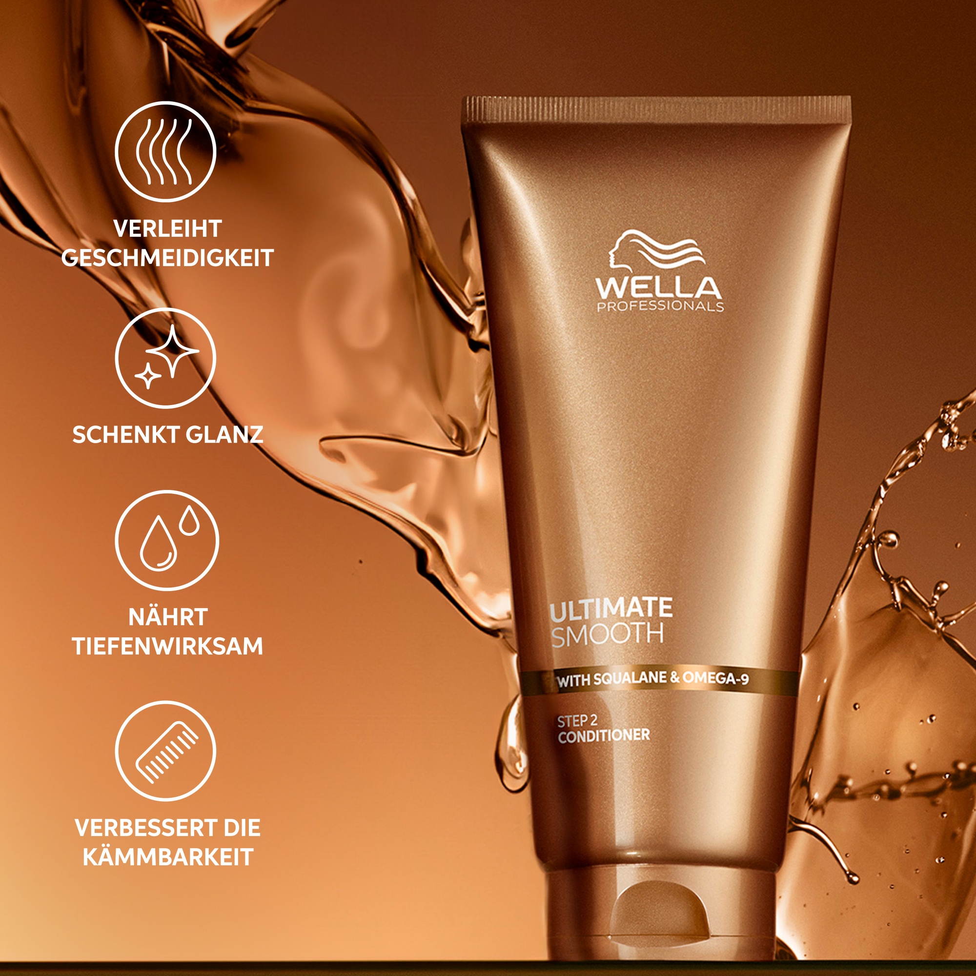Wella Professionals Haarspülung »Ultimate Smooth Conditioner« ultimativer Glanz, sorgt für weiches Haar, pflegend