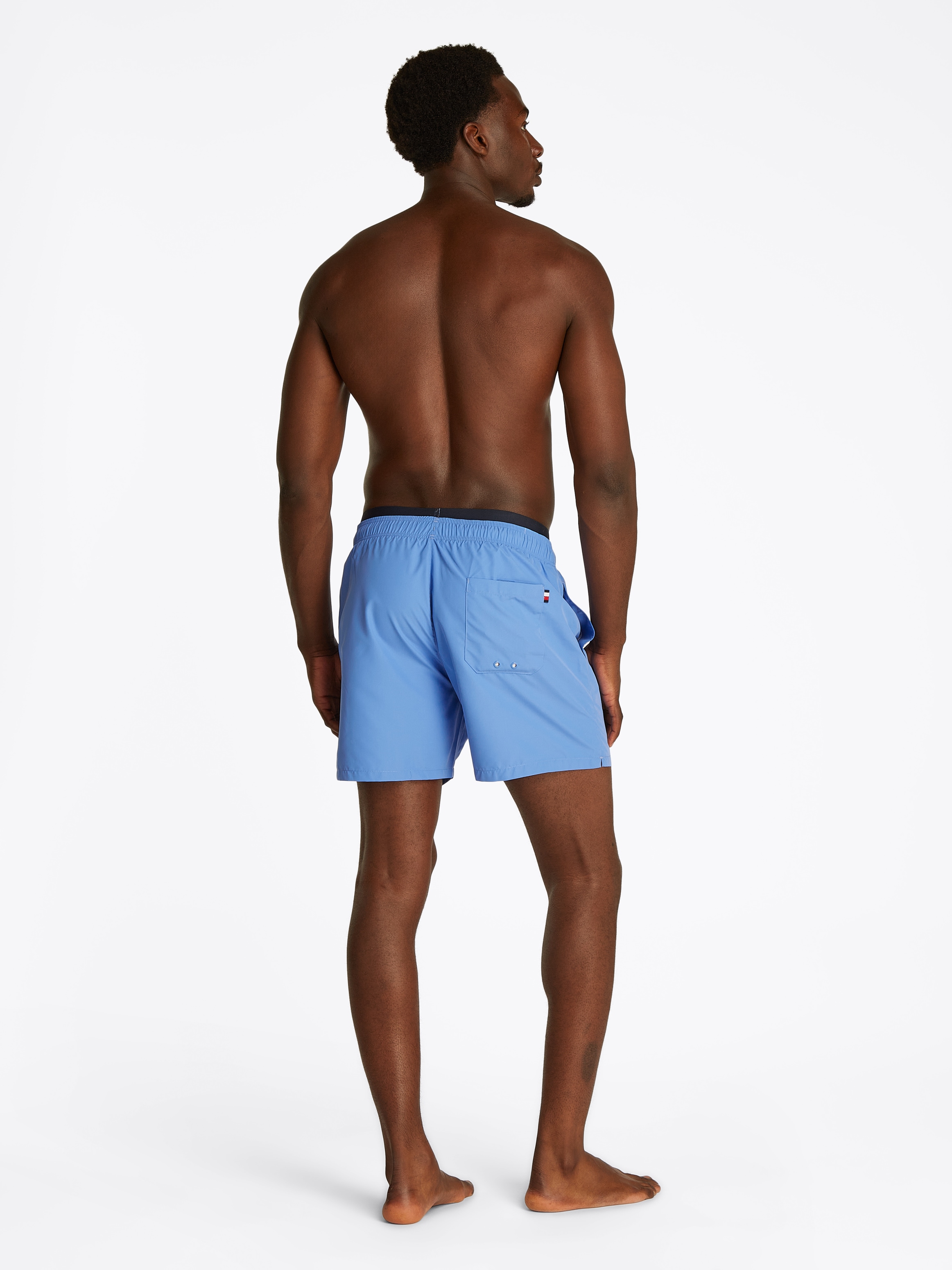 Tommy Hilfiger Swimwear Badeshorts »MEDIUM DRAWSTRING DW«, mit Bindeband, mit Logoschriftzug