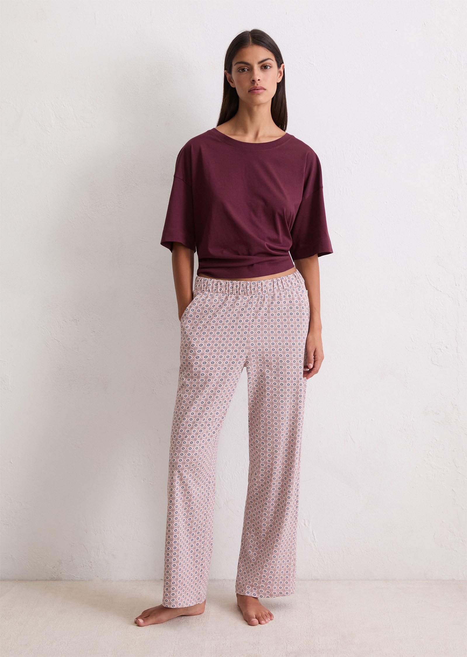 Marc OPolo Loungehose "Mix N Match Cotton", seiteliche Taschen, Baumwolle, günstig online kaufen