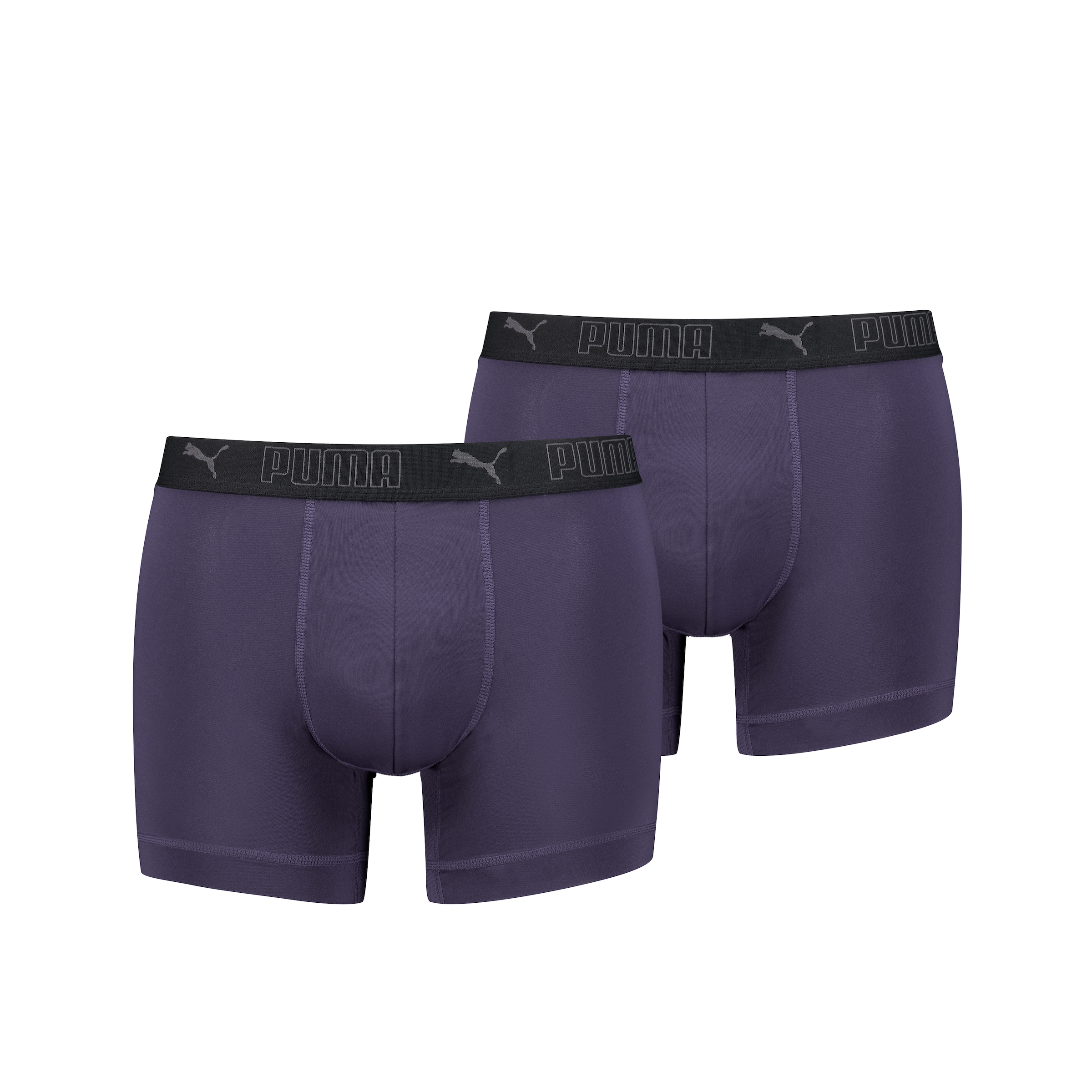 PUMA Kleiderschrank "PUMA MEN SPORT MICROFIBER BOXERS 2P" mit Logo-Bund