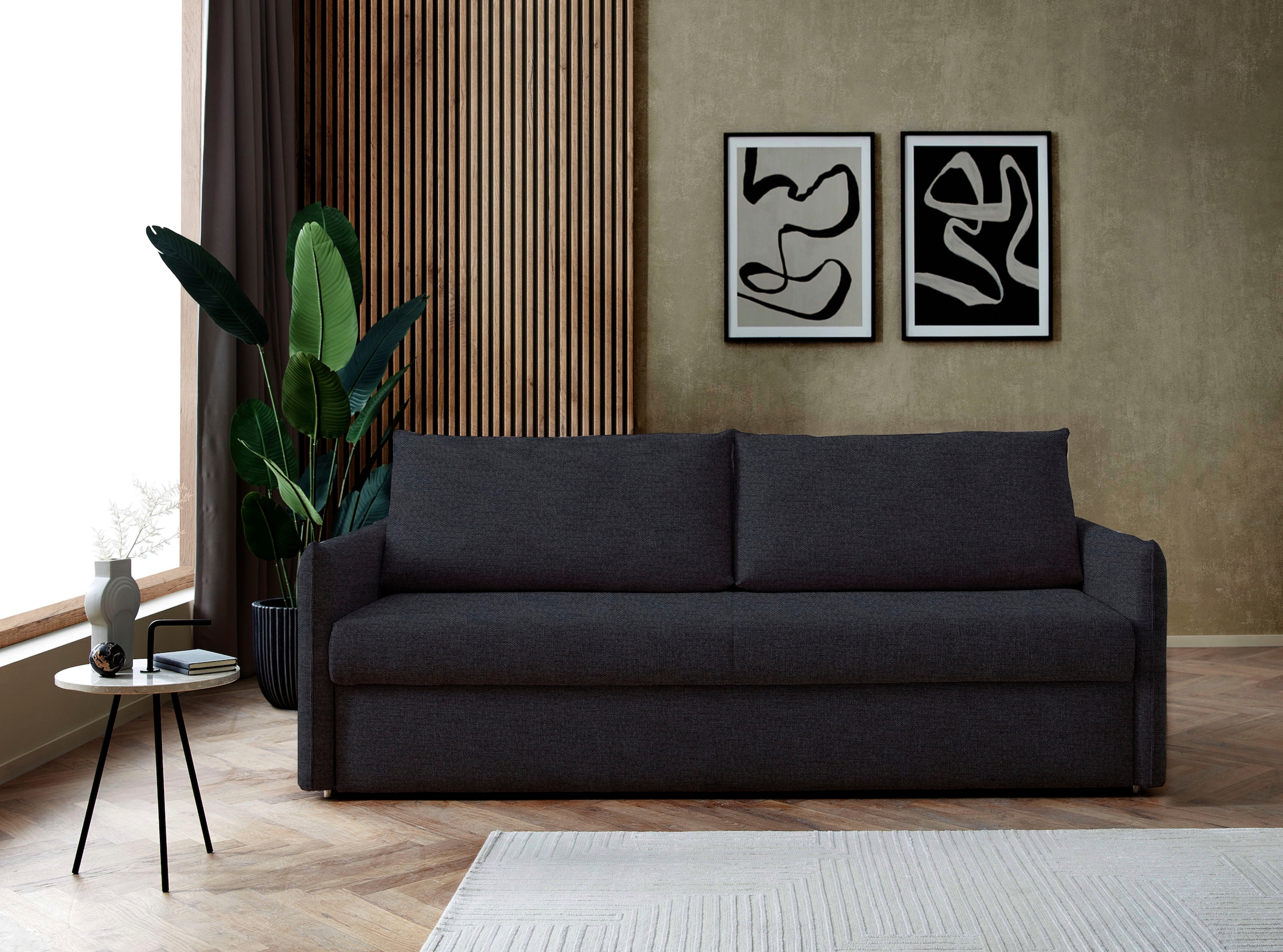 Bali Schlafsofa »Pisa«, mit 3 Matratzenarten, Lattenrost, stabiles Untergestell
