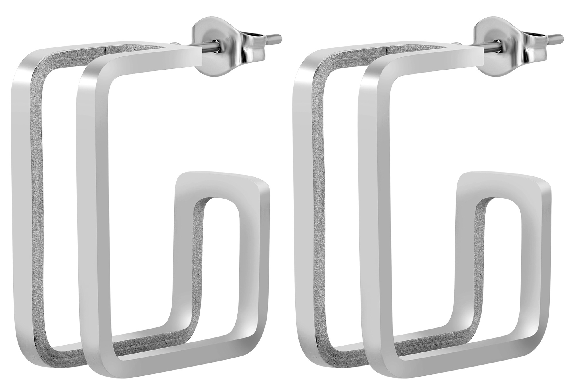 Adelia´s Paar Ohrhänger "Damen Ohrringe aus Edelstahl" Ein stilvolles Gesch günstig online kaufen