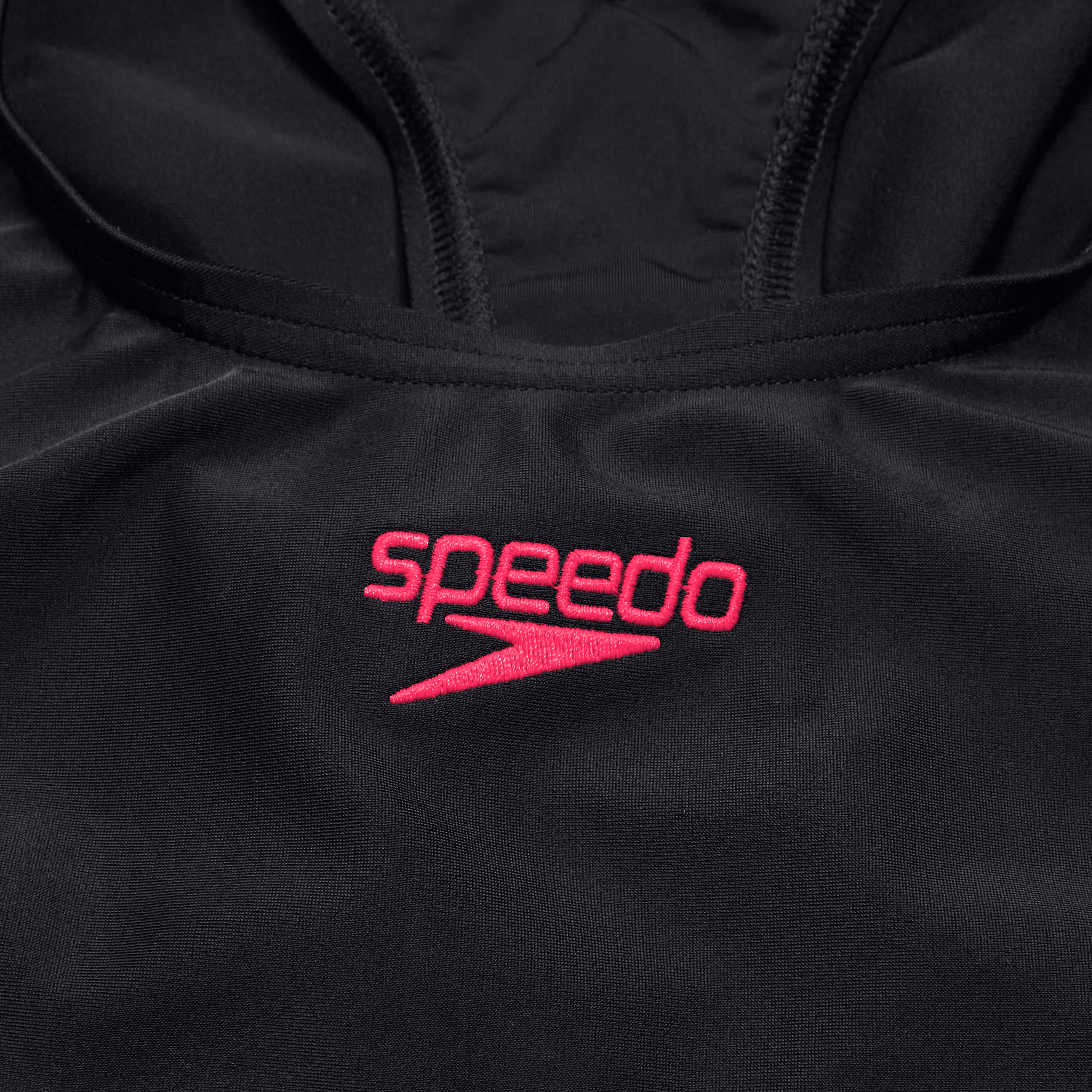 Thumbnail - Speedo Bandeau-Bikini "PLMT 2PC AF BLACK/PURPLE" 2 Stk. zweiteiliges Set, sportlicher Look, mit Elasthan-Anteil