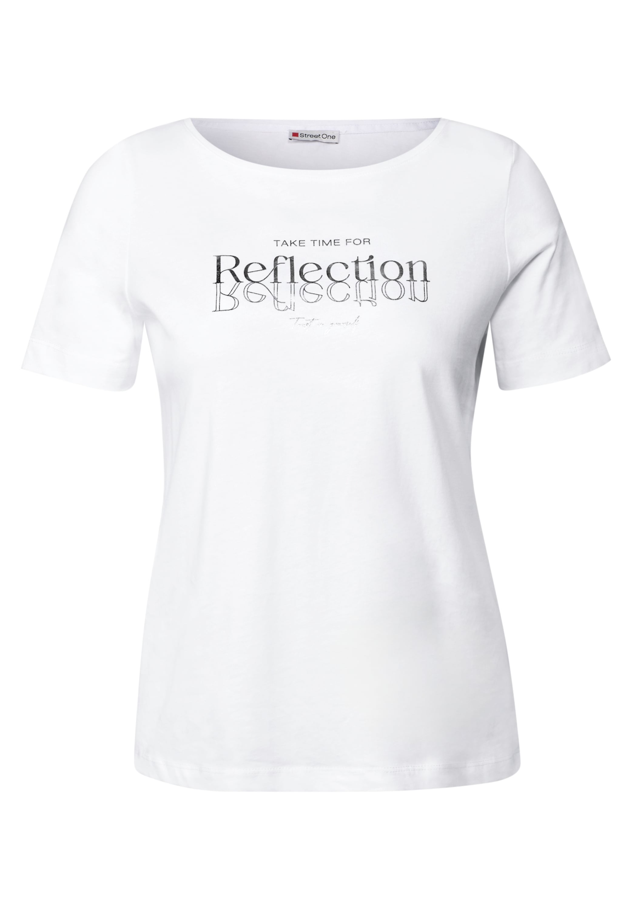 STREET ONE T-Shirt, aus reiner Baumwolle