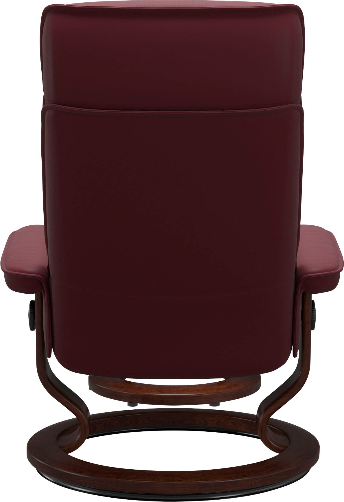 Thumbnail - Stressless "Admiral" Set, Relaxsessel inkl. Hocker, mit Classic Base, Größe M & L, Gestell Braun