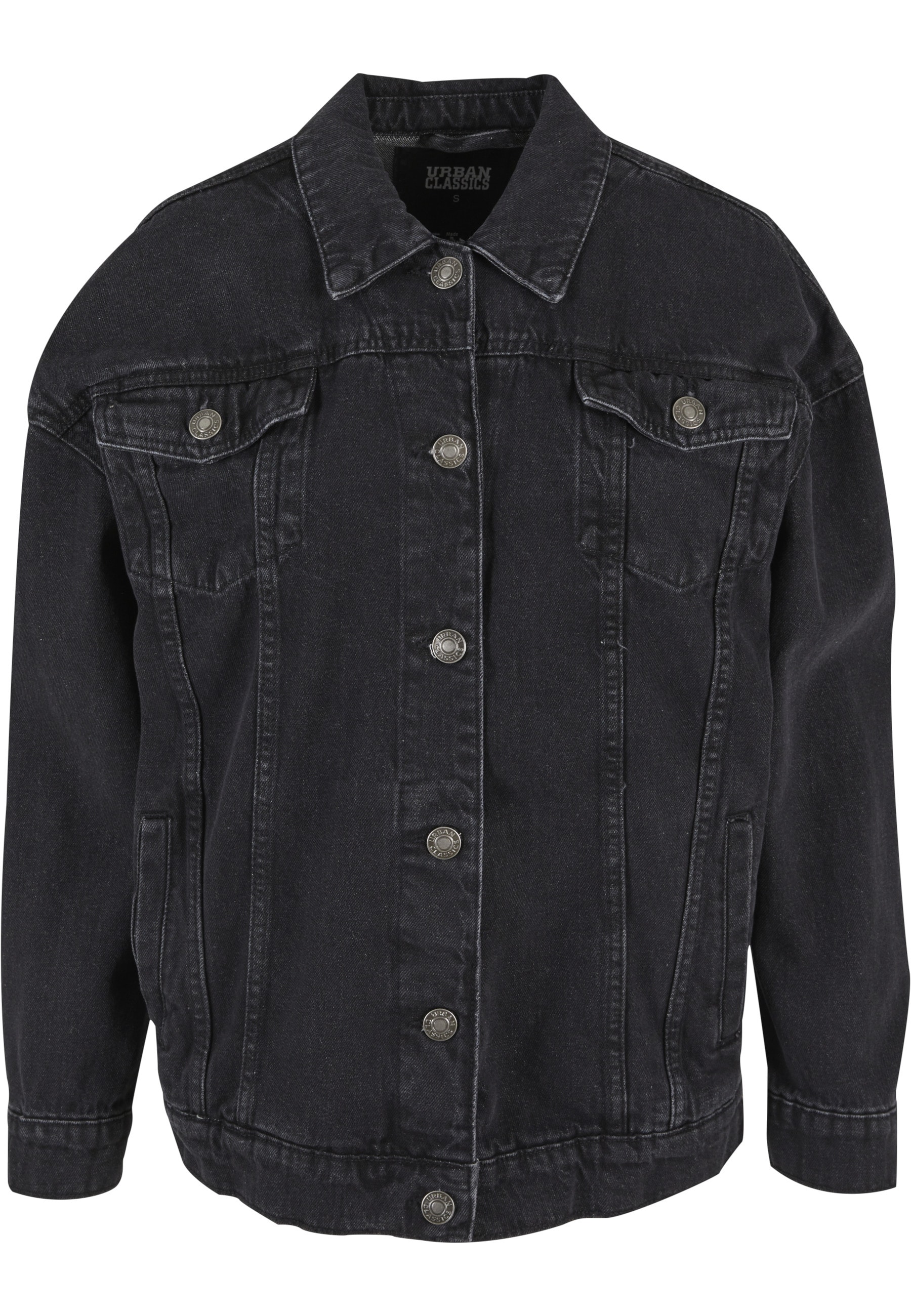 URBAN CLASSICS Jeansjacke "Urban Classics Damen Ladies Oversized 90‘s Denim günstig online kaufen