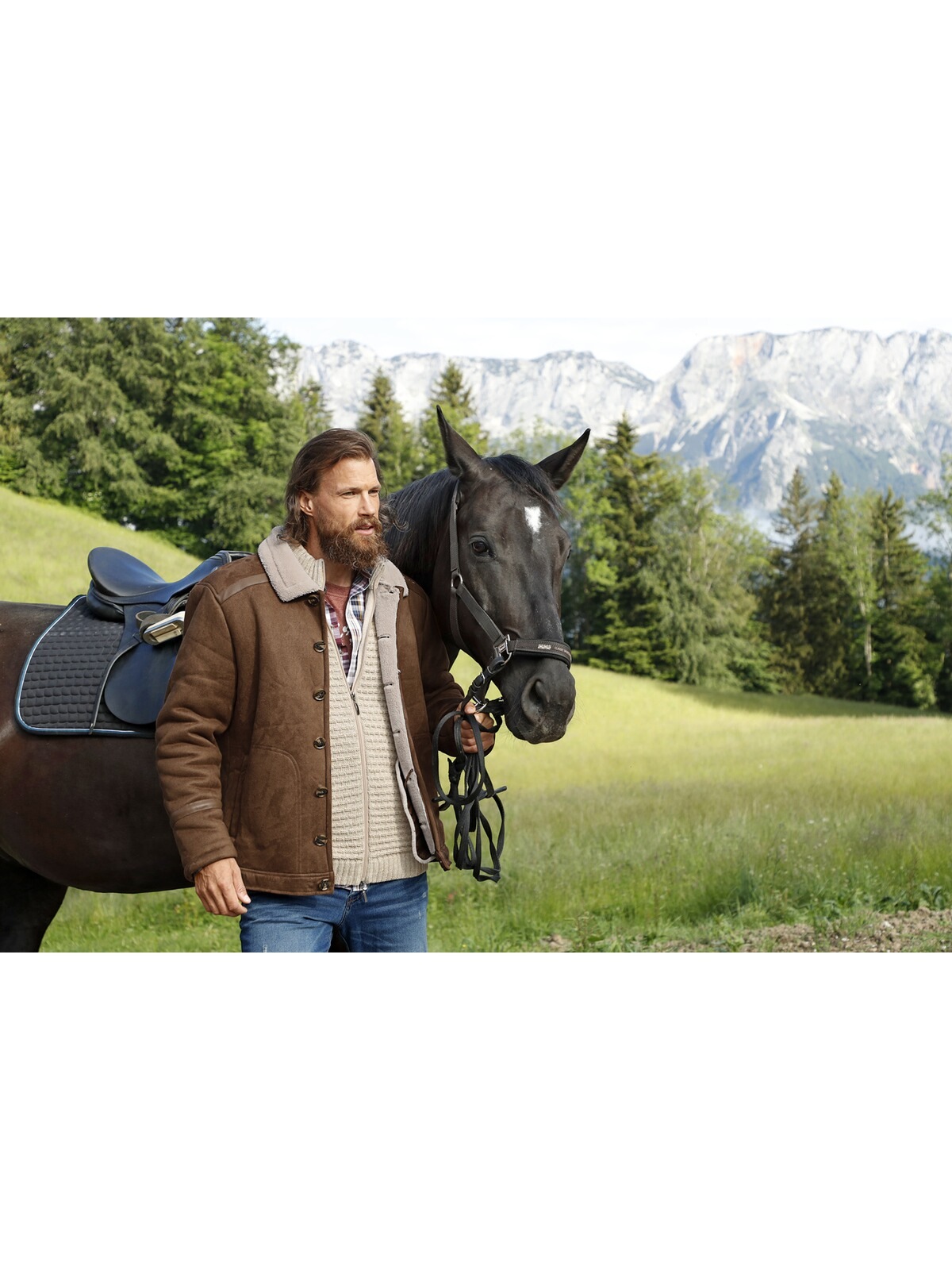 Jan Vanderstorm Lederimitatjacke »Jacke in Lederoptik LOTHAR«