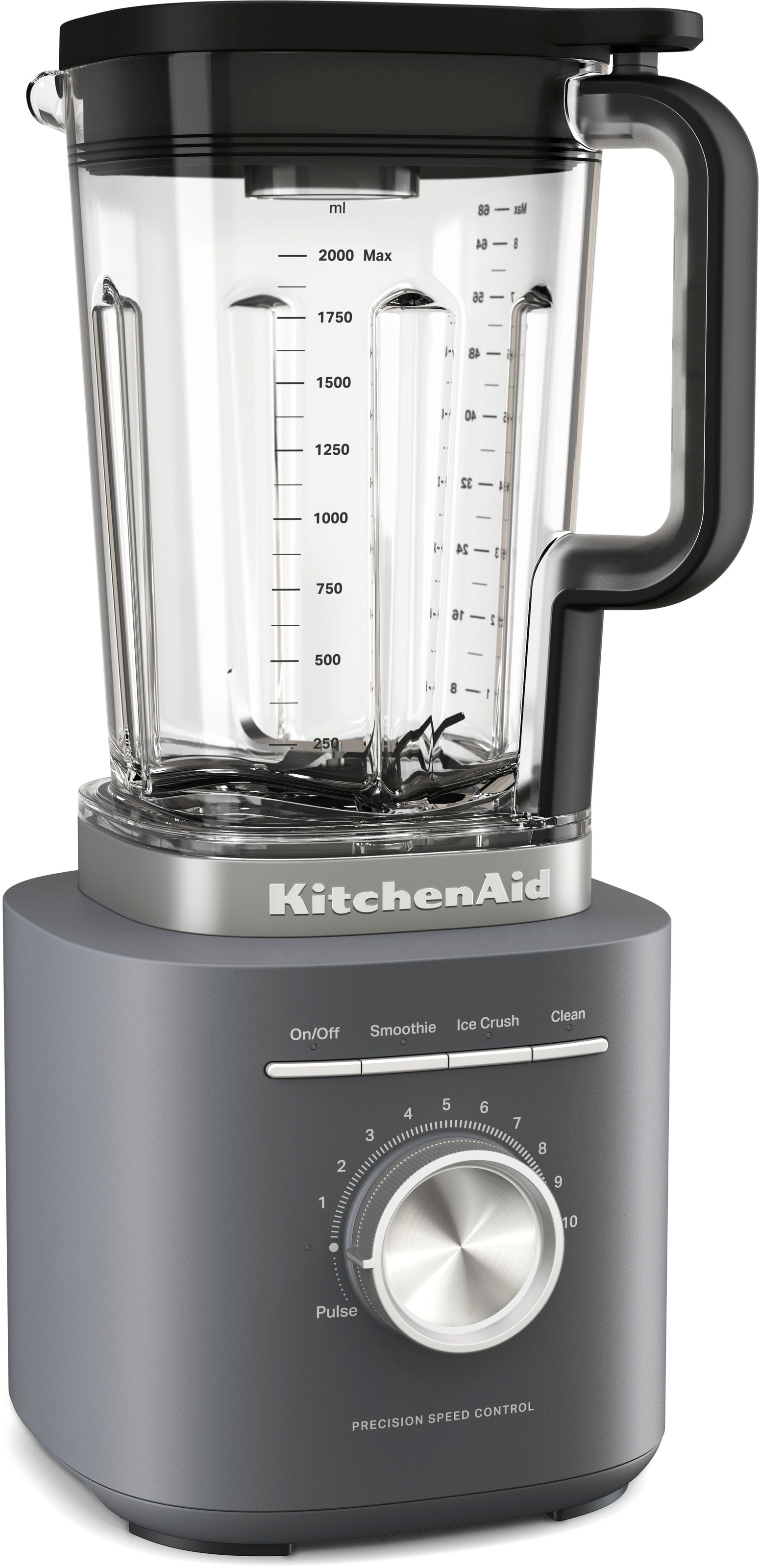 KITCHENAID Standmixer "5KSB2073EDG Dunkelgrau", B:26cm H:41,7cm T:30,2cmcharcoal grau, Zerkleinerer