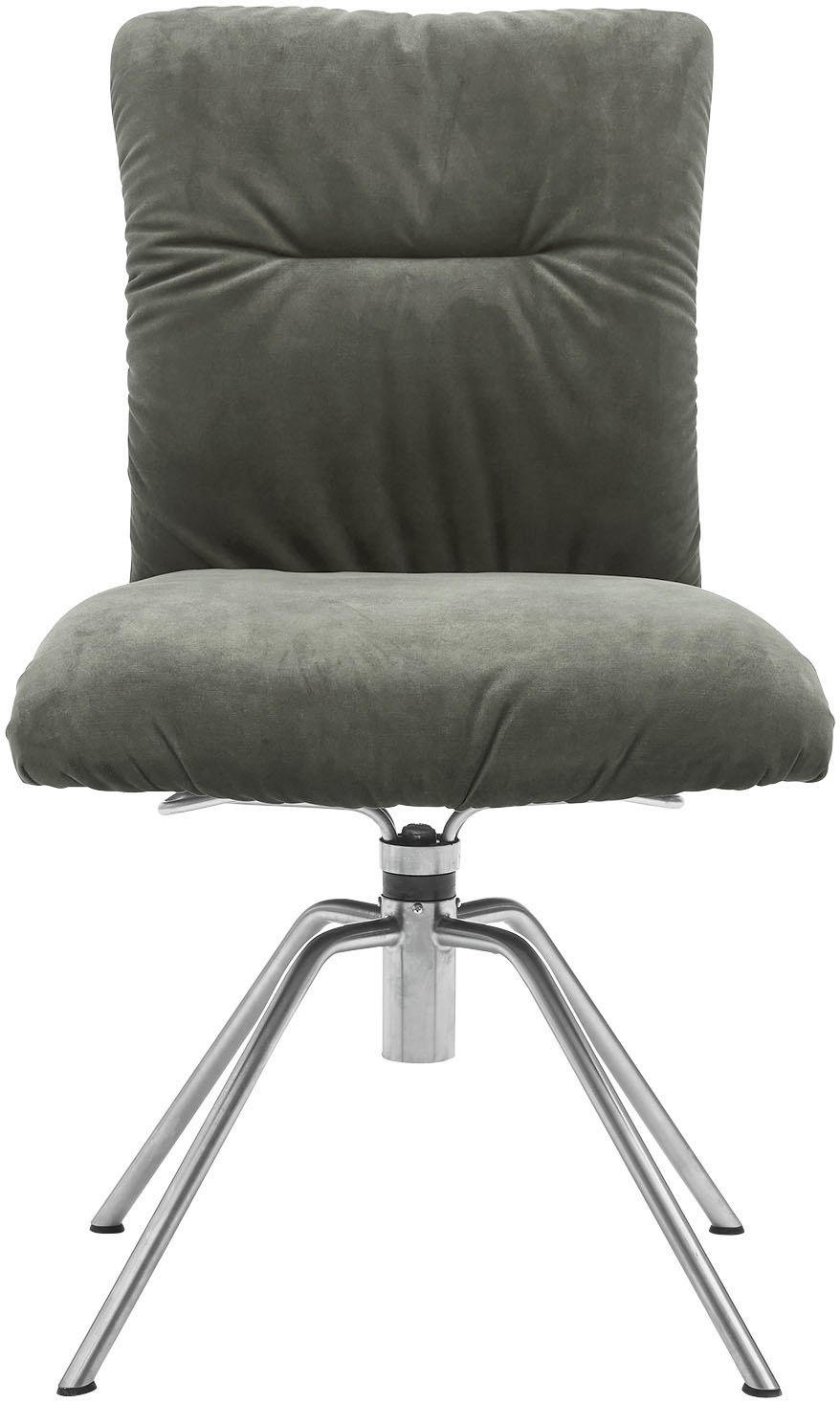 Musterring Polsterstuhl »Helmond 6600« (Packung) 1 Stk.Gestell Edelstahl, drehbar, besonders leger gepolster, ohne Armlehne