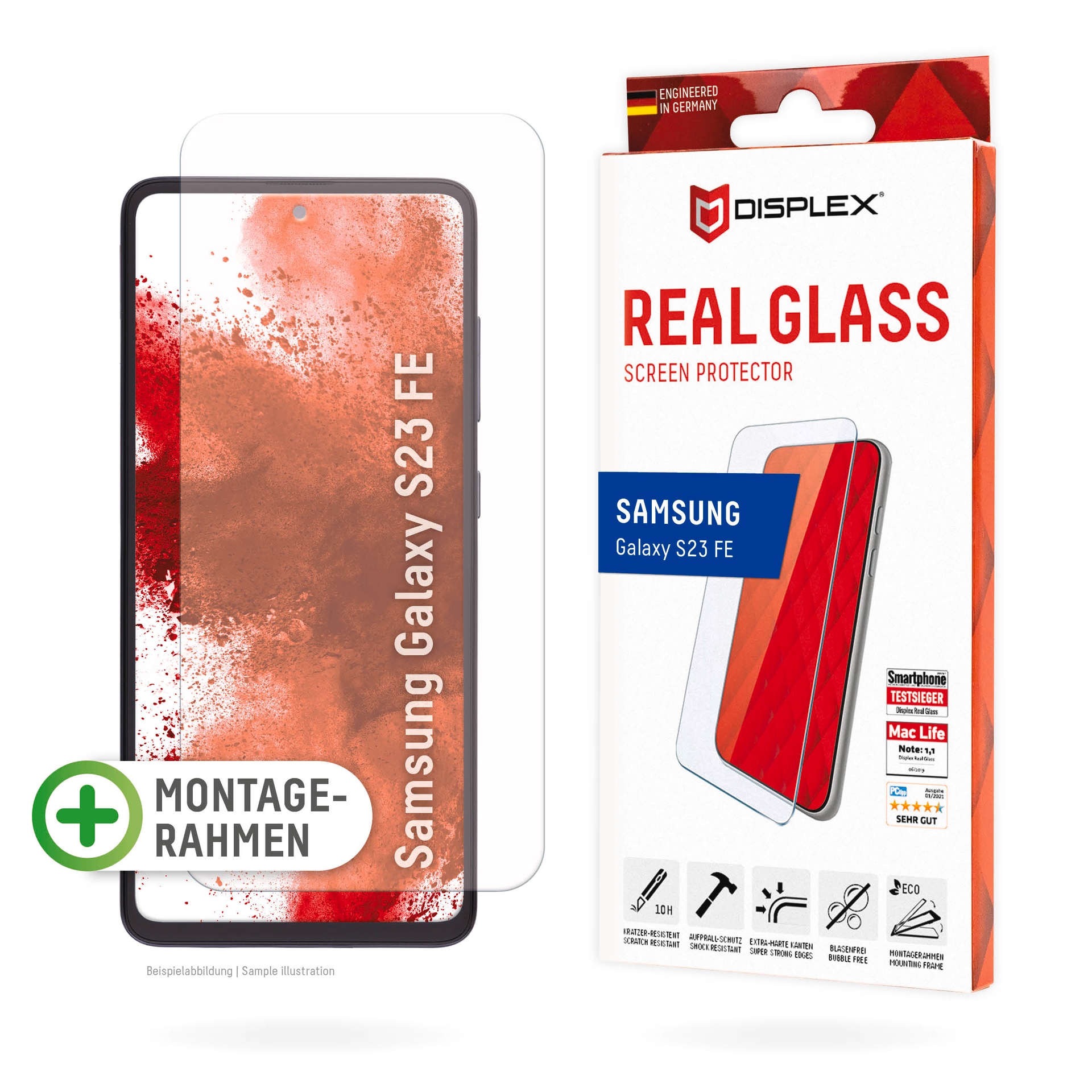 Displex Displayschutzglas »Real Glass« dėl Sam...
