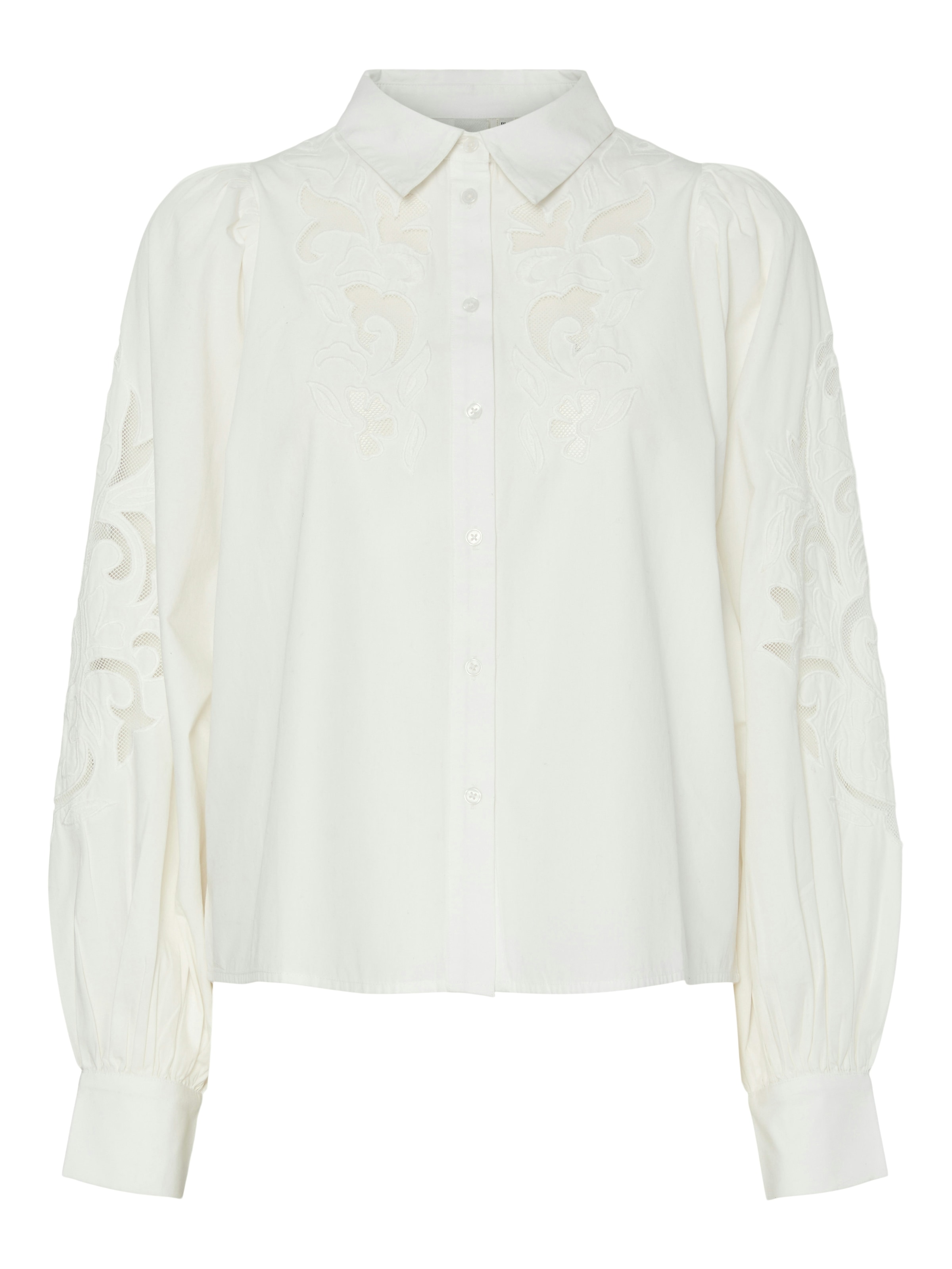 Y.A.S Spitzenbluse »YASZIMIA LS SHIRT S. NOOS«