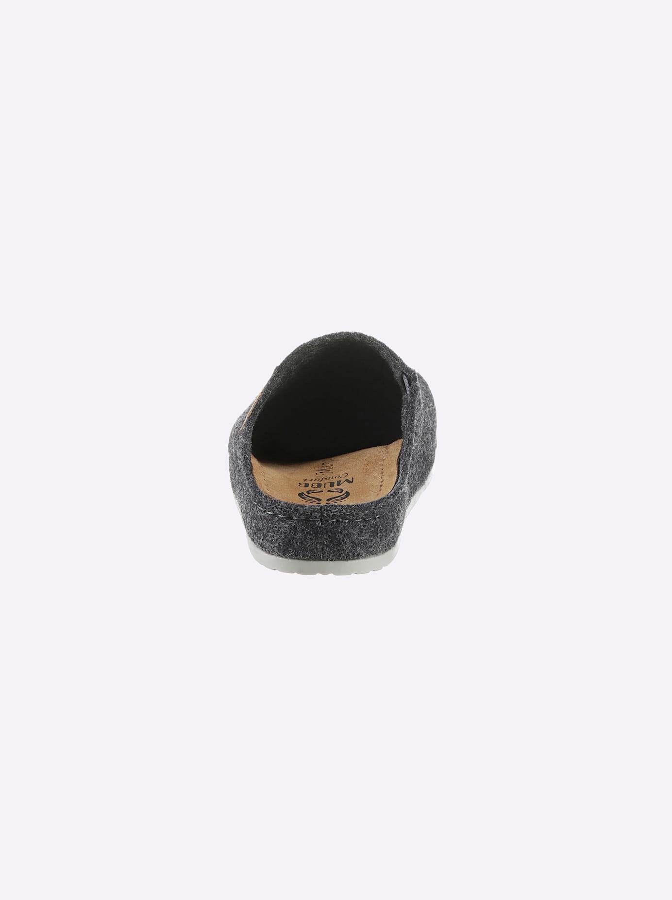 MUBB Hausschuh Slippers Anthracite 40 3