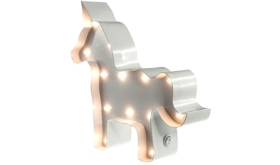 MARQUEE LIGHTS LED Dekolicht »Einhorn«, LED-Modul, 1 St., Warmweiß, Wandlampe,... kaufen