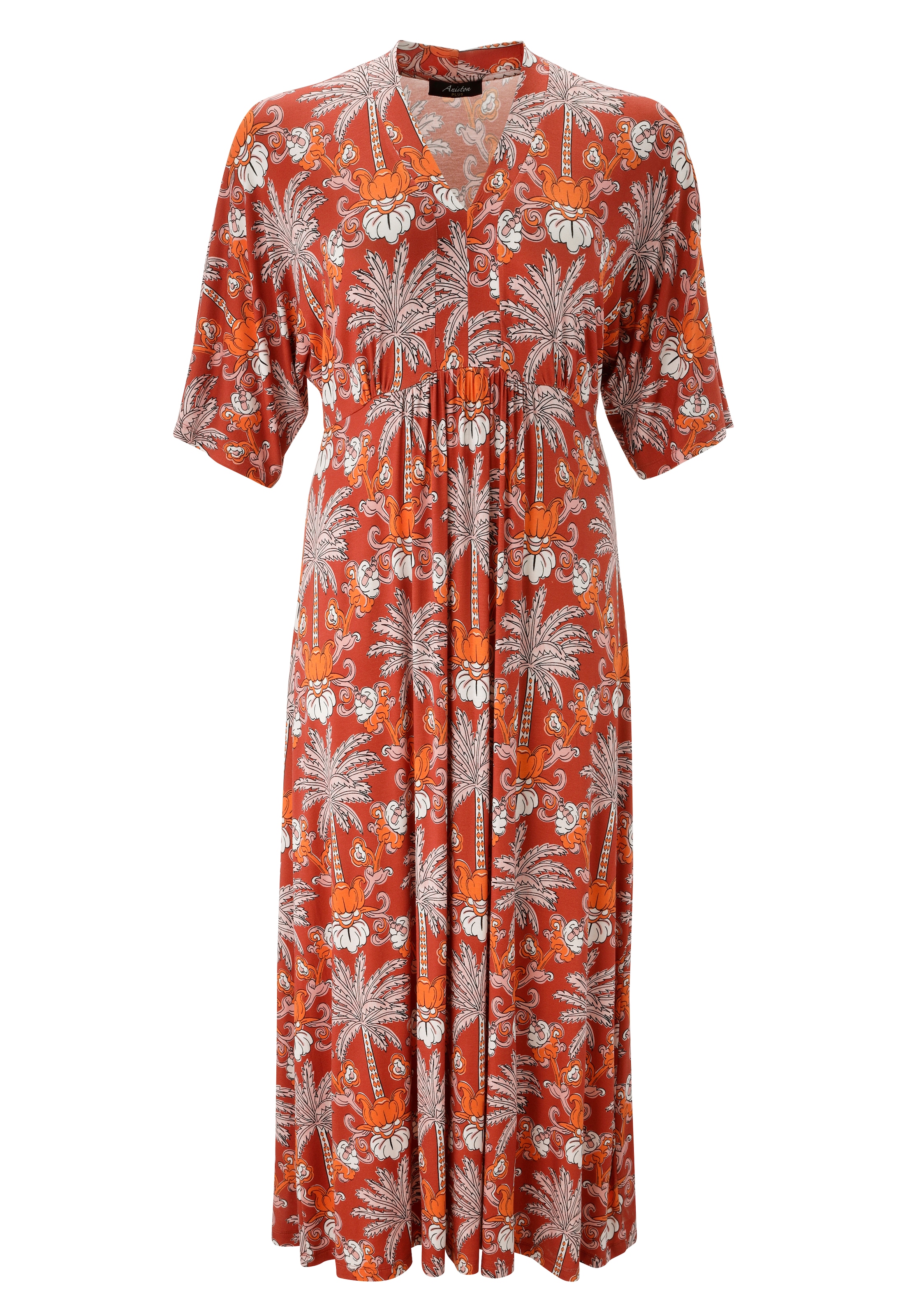 Aniston PLUS Jerseykleid in trendy Maxilänge - NEUE KOLLEKTION