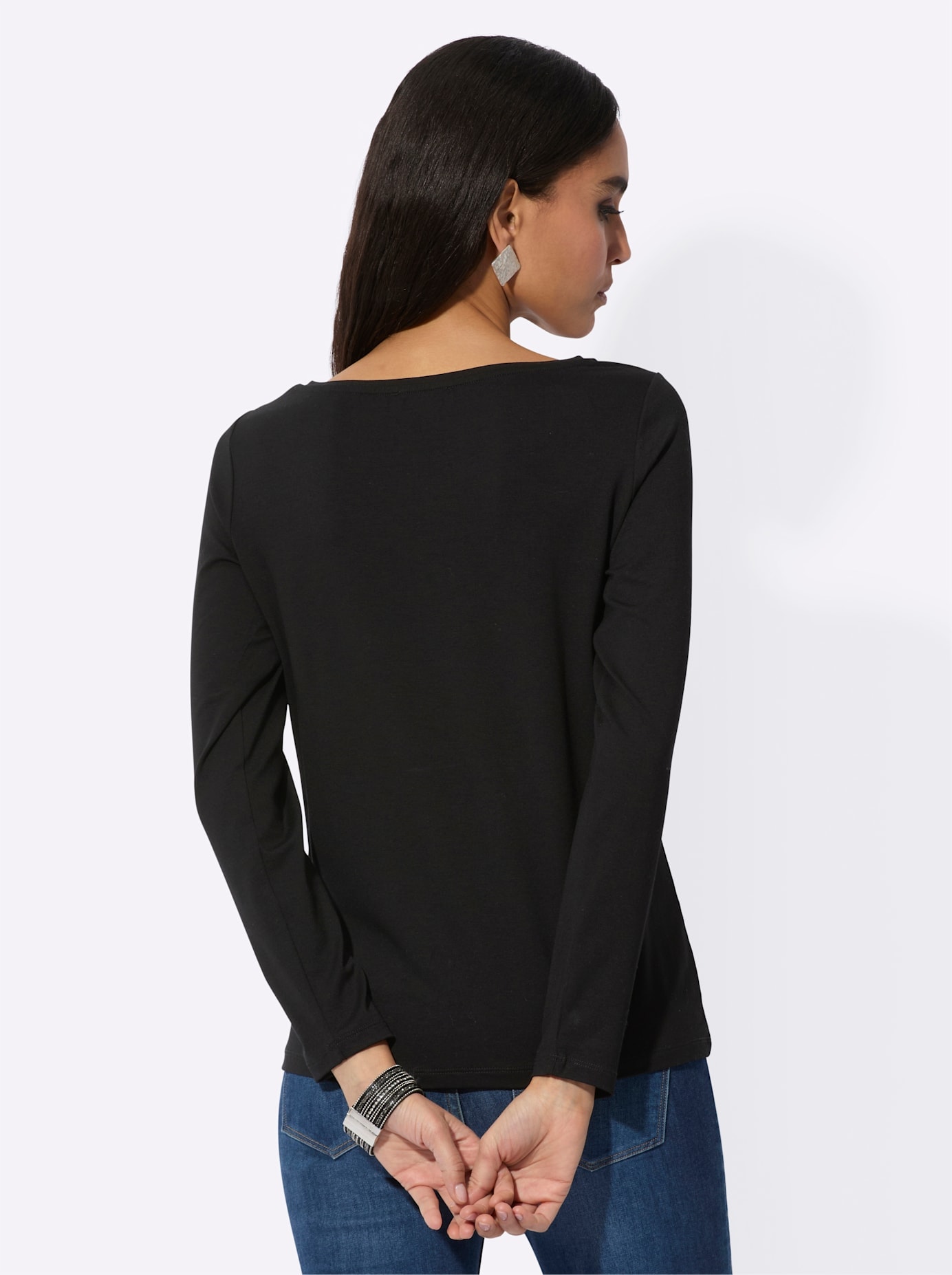creation L Langarmshirt »Shirt«, (1 tlg.)