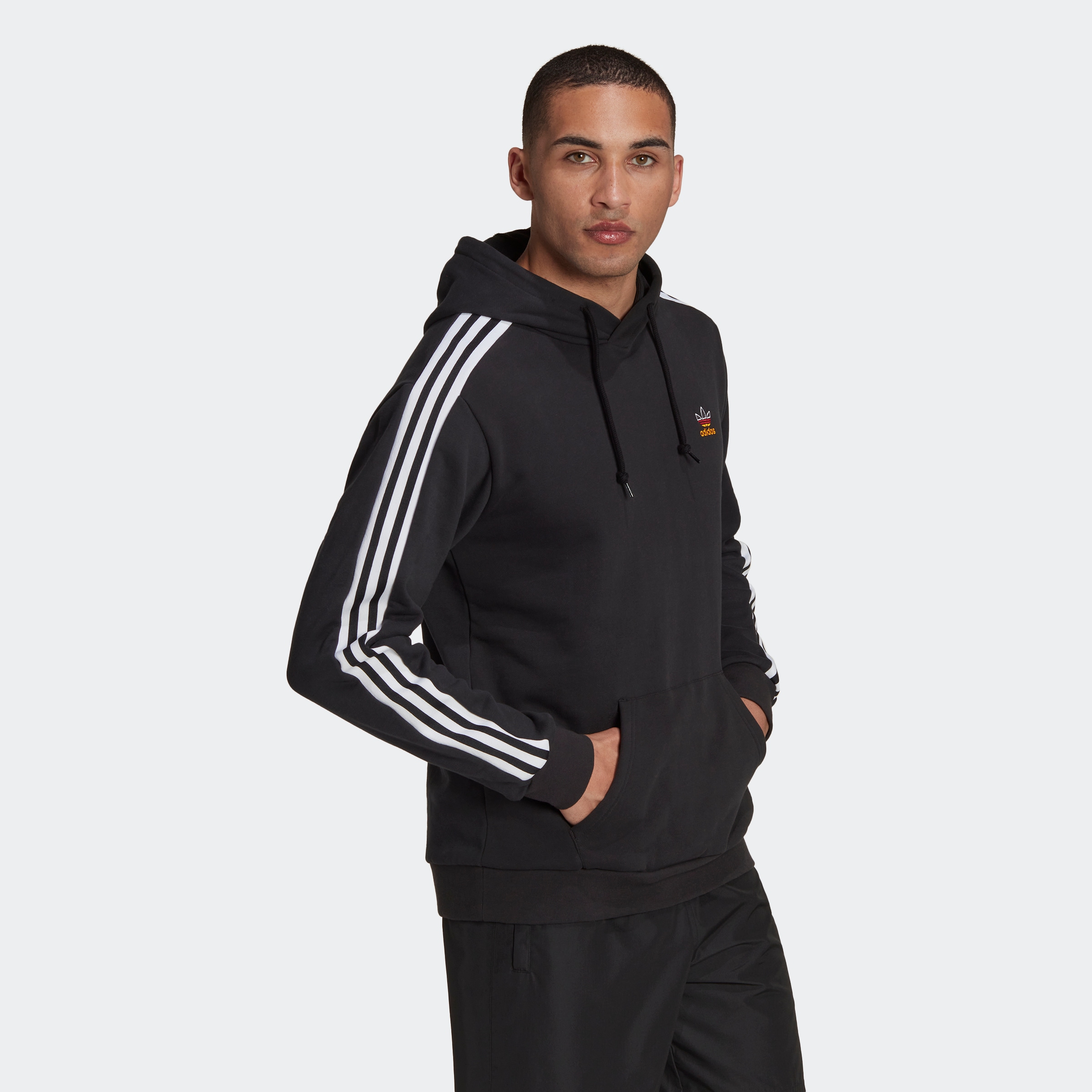 adidas | HOODIE« ▷ für Kapuzensweatshirt Originals BAUR »3-STREIFEN