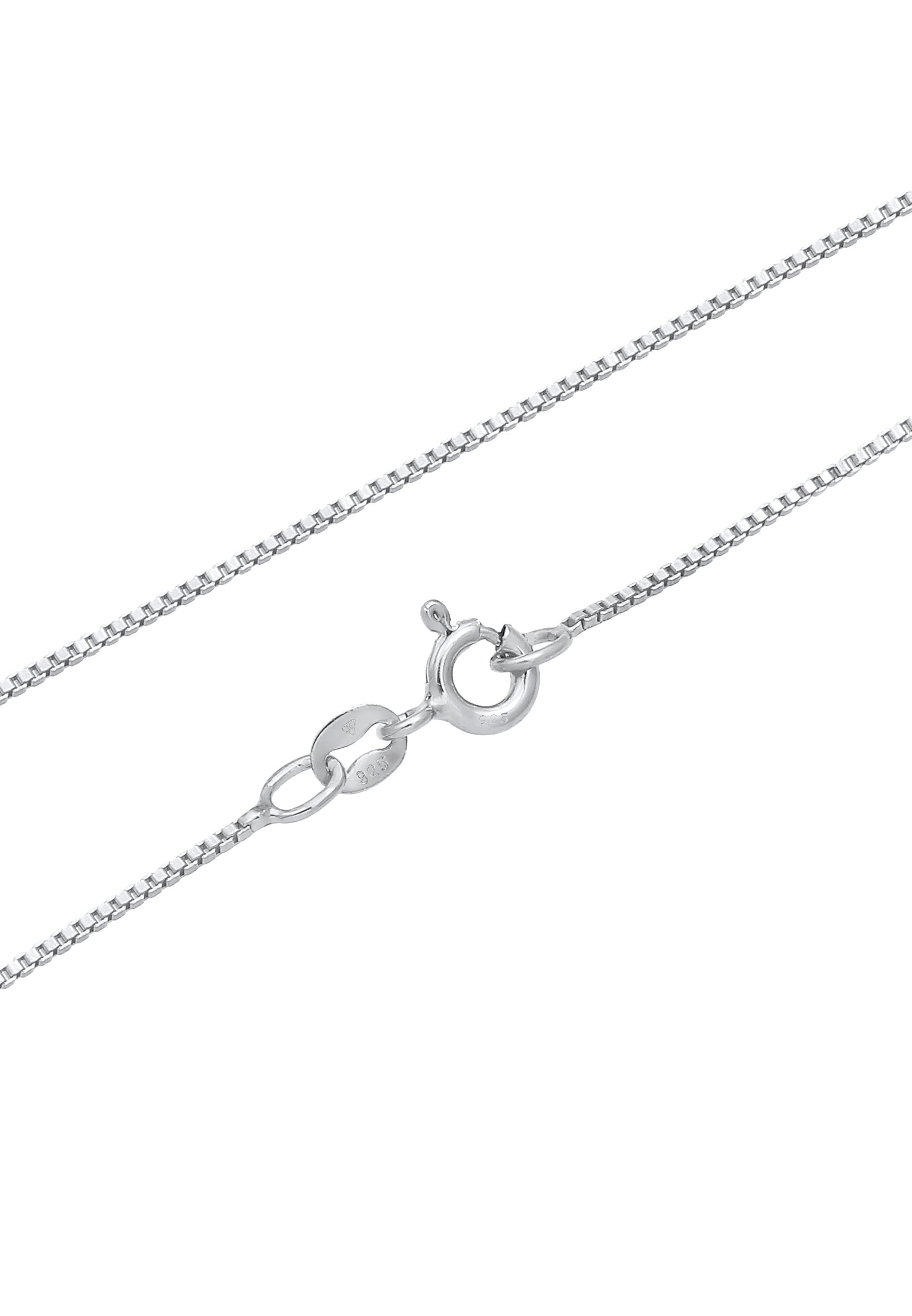 Kuzzoi Lange Kette »Herren Peace Frieden Massiv 925 Silber«