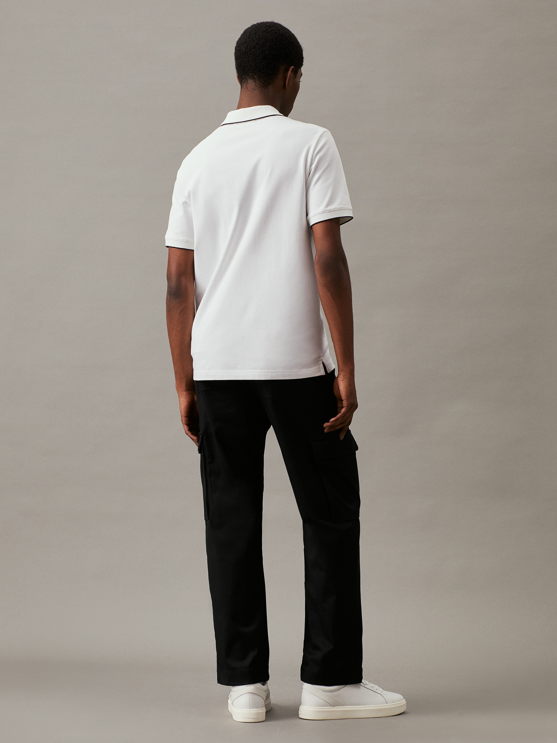 Calvin Klein Poloshirt »STRETCH PIQUE TIPPING POLO«