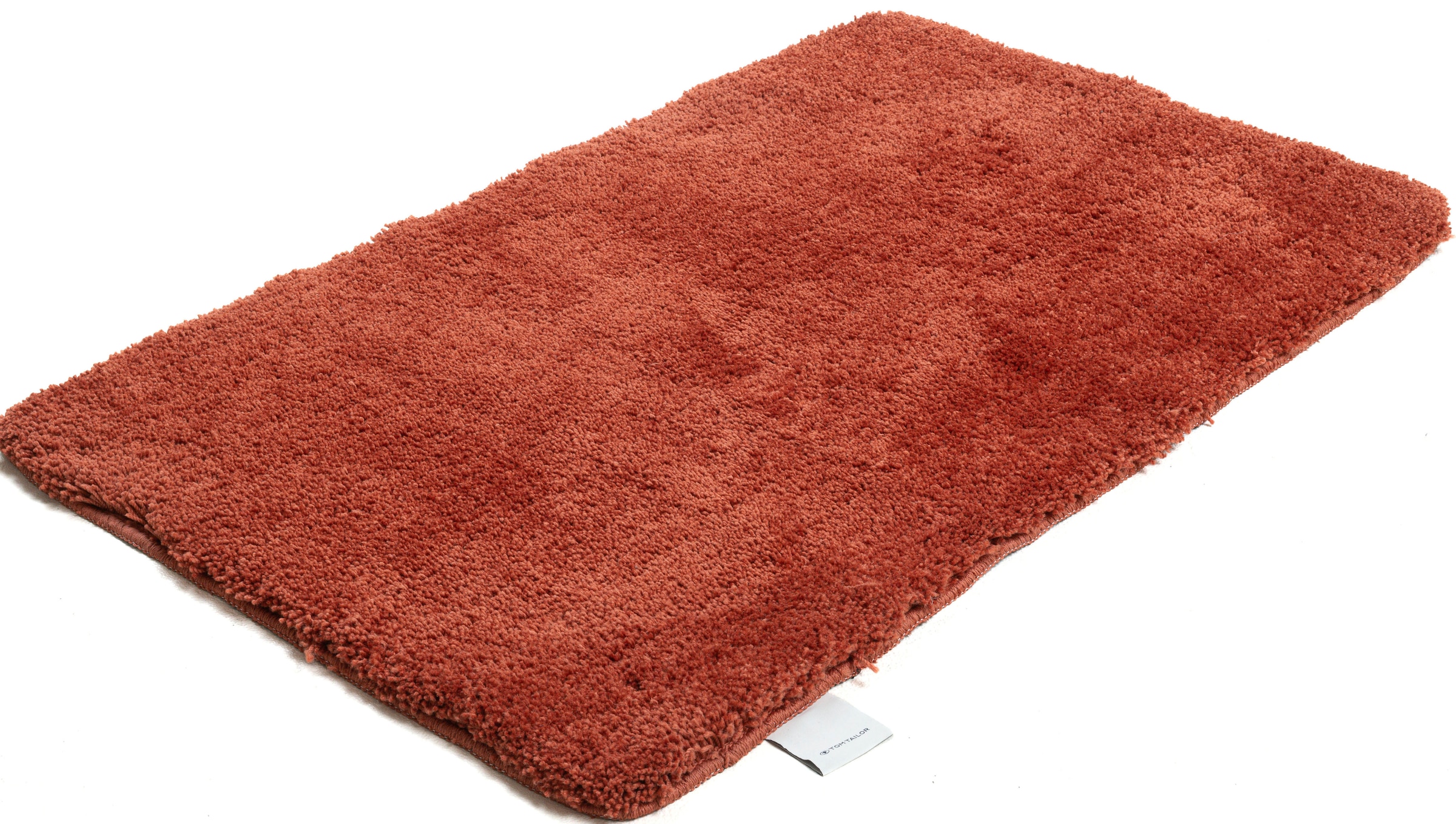 TOM TAILOR HOME Badematte »Cozy Bath UNI«, rutschhemmend beschichtet, fußbodenheizungsgeeignet, Badteppich, Uni Farben, rechteckig, rund und oval erhältlich