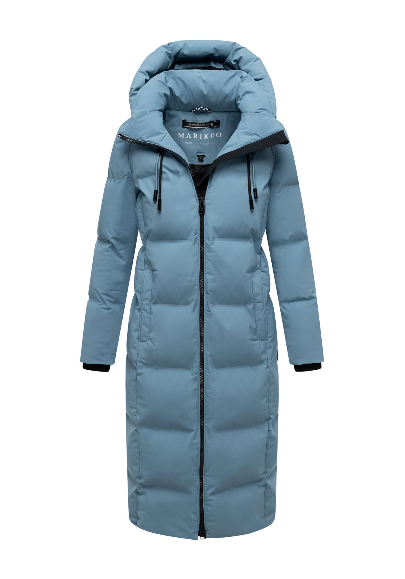 Marikoo Winterjacke »Tikoraa«, mit geschweißten Nähten und luxuriöser Kapuze