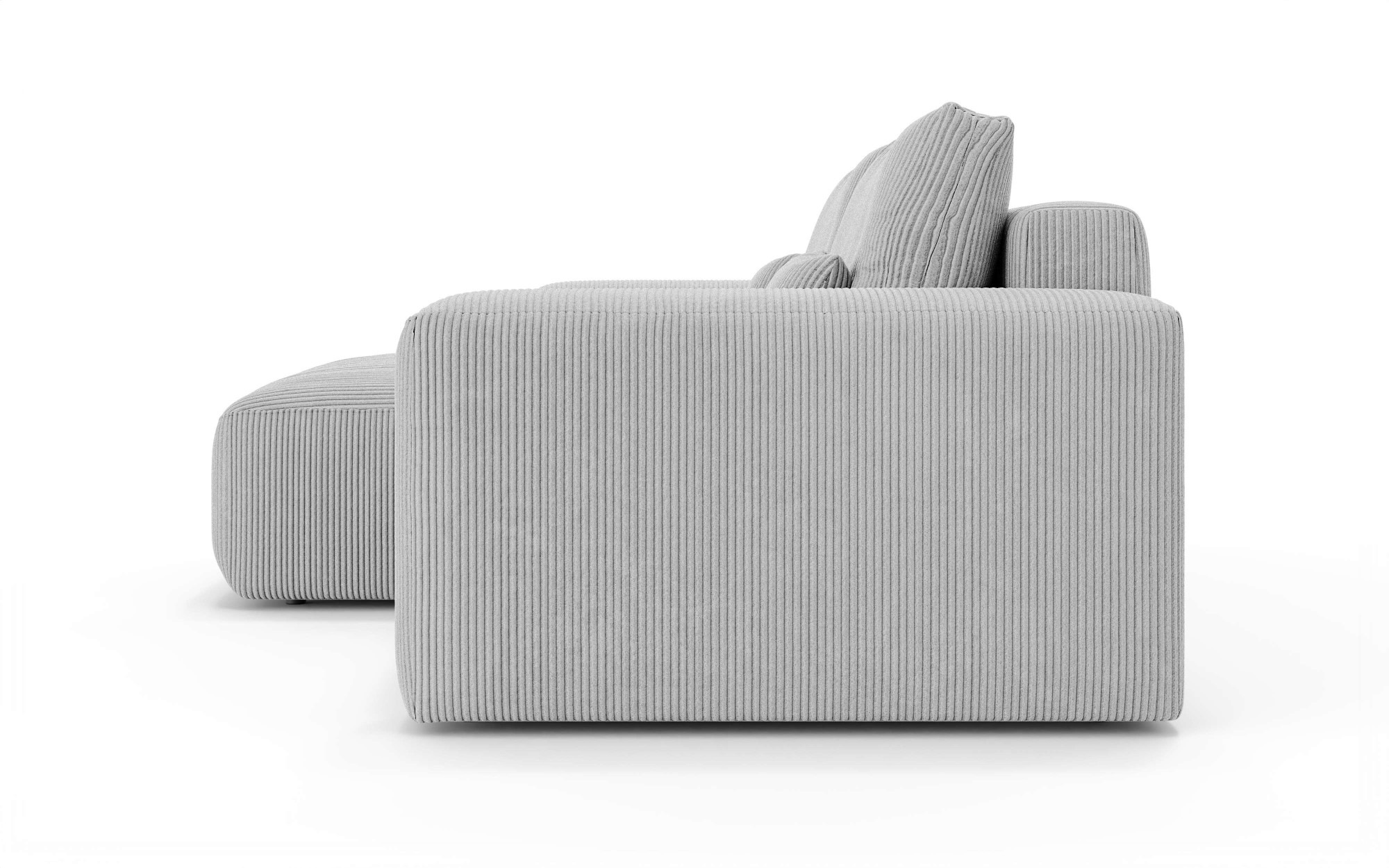 OTTO home Ecksofa »MATTS Schlafsofa mit Bettkasten, Maße B/T/H: 265/159/89 cm«, L-Form mit Recamiere rechts oder links, hoher Sitzkomfort