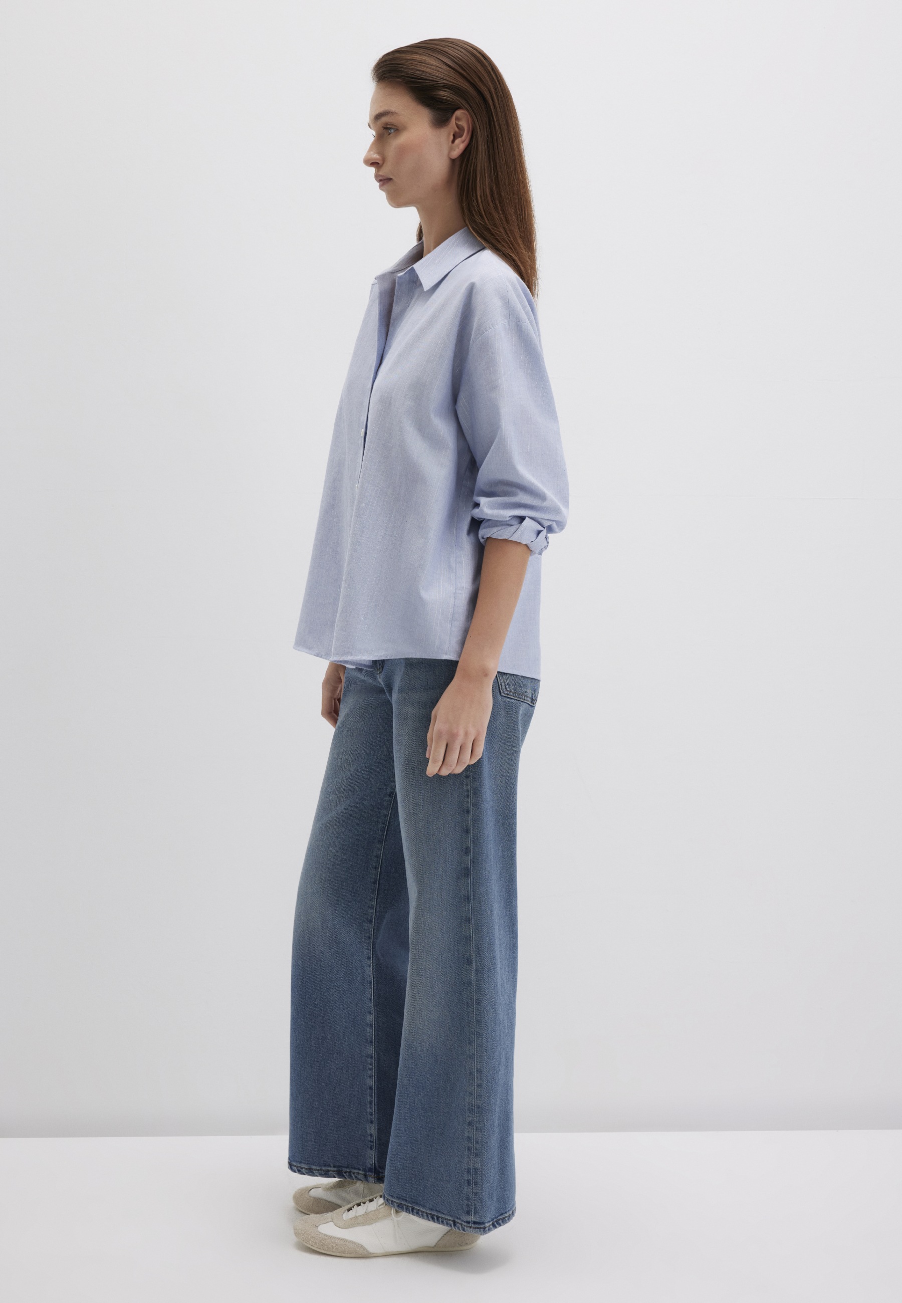 Mavi Langarmbluse »LONG SLEEVE SHIRT«, Bluse Langarm