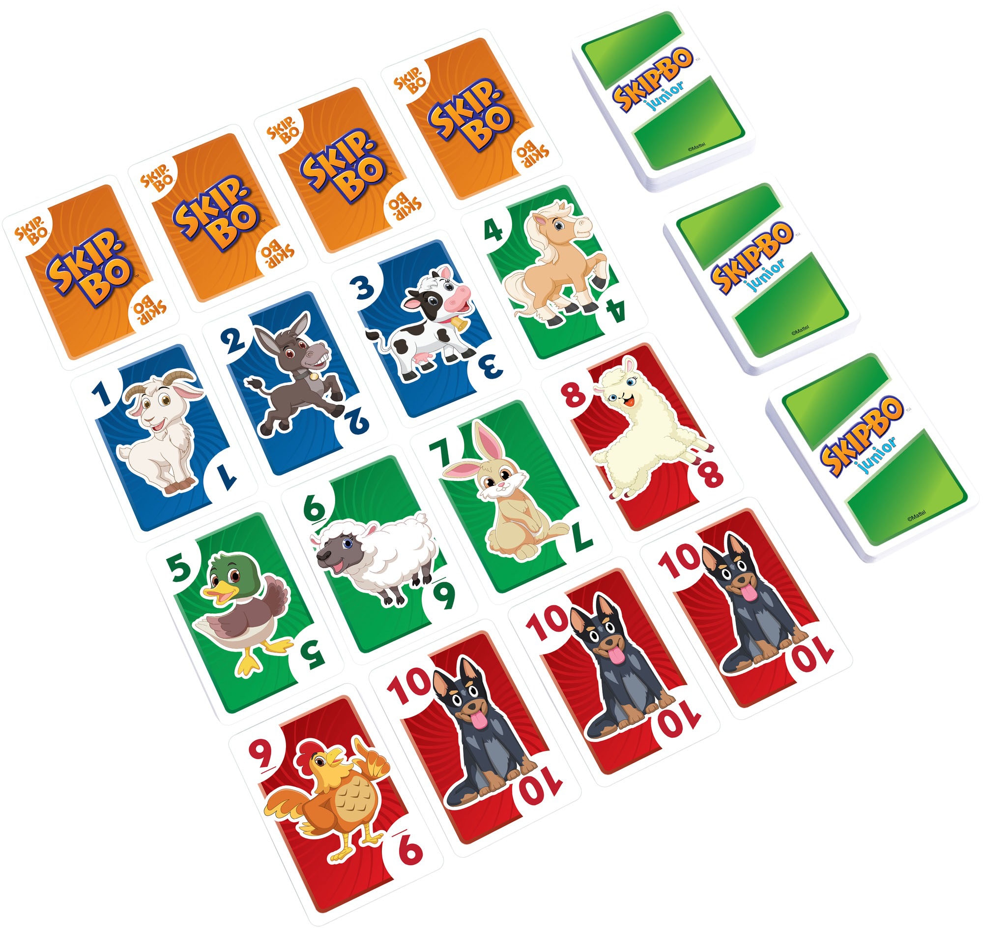 Mattel games Spiel »Skip-Bo Junior«