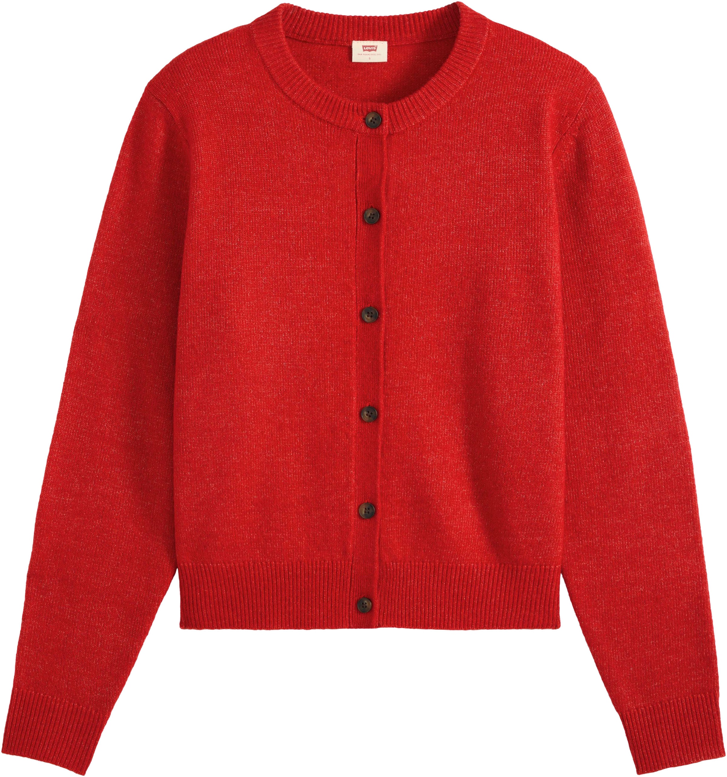 Levi's® Strickjacke »CLAIRE LS CARDIGAN« Taille bedeckend, schmale Passform