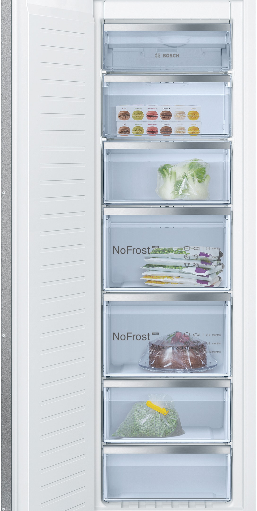 BOSCH Einbaugefrierschrank Serie 6 »GIN81ACE0«, 177,2 cm hoch, 55,8 cm breit