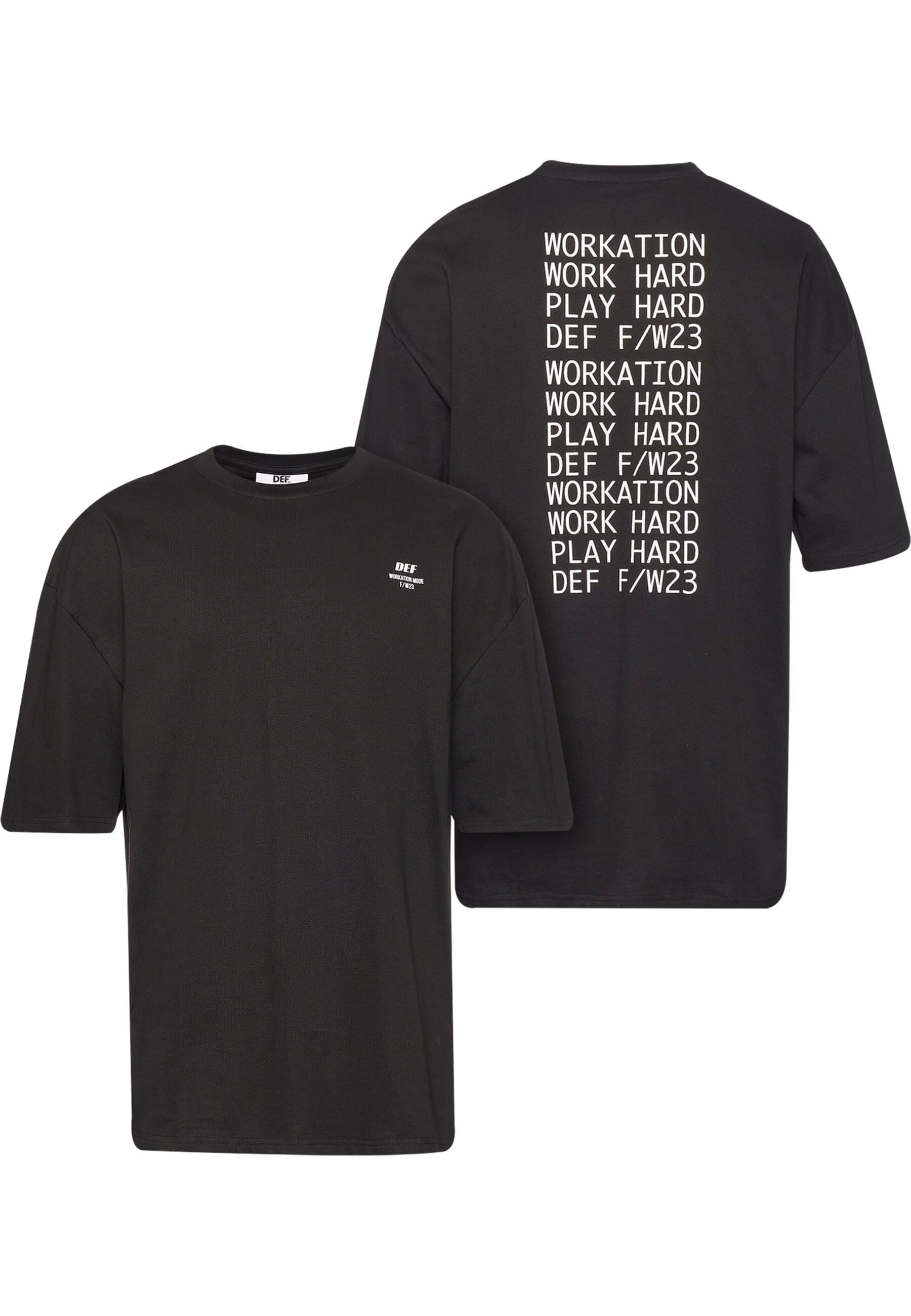 DEF T-Shirt "DEF Herren DEF Busy Tshirt" 1 Stk. tlg. günstig online kaufen