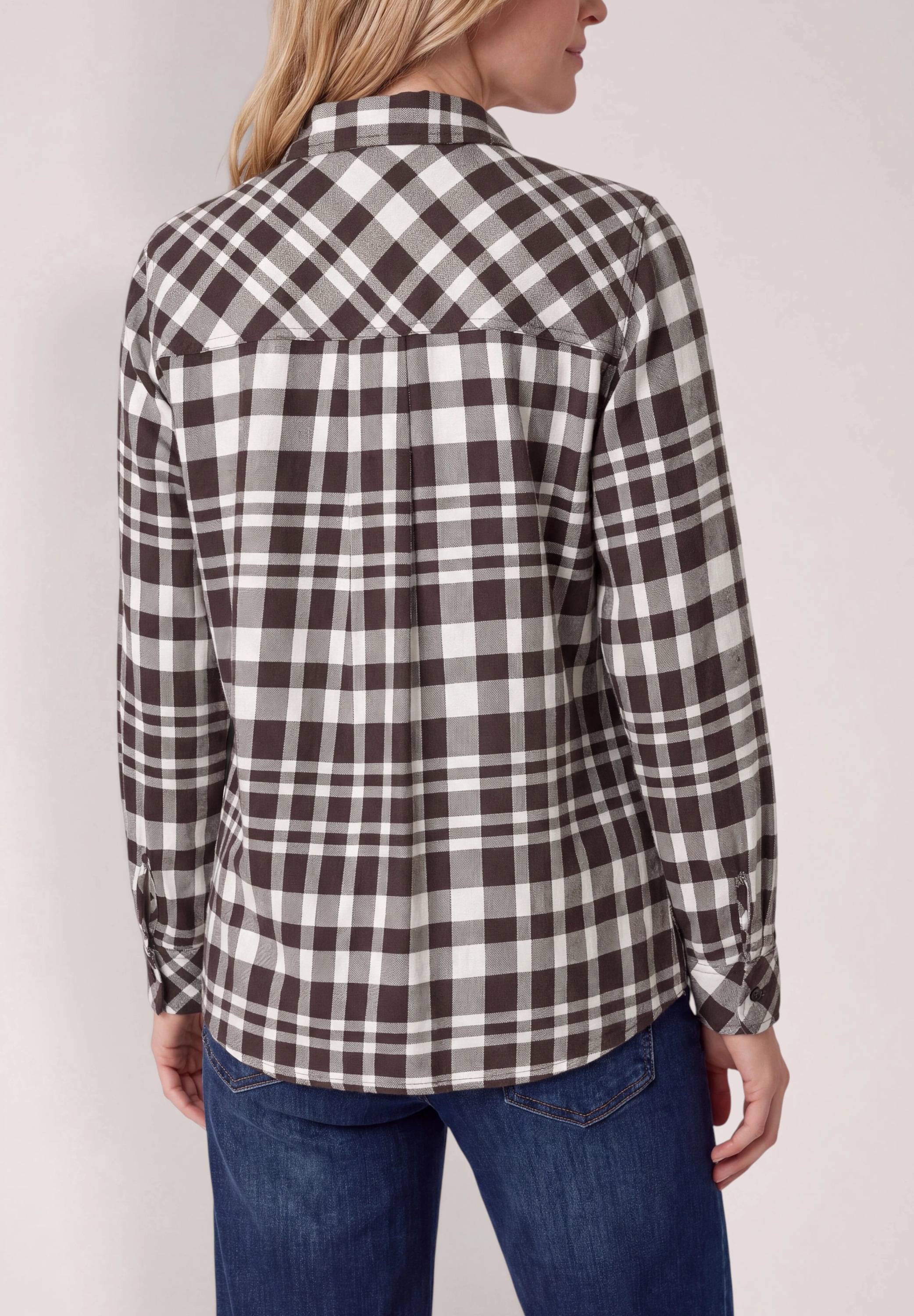 Cecil Karobluse aus reiner Baumwolle