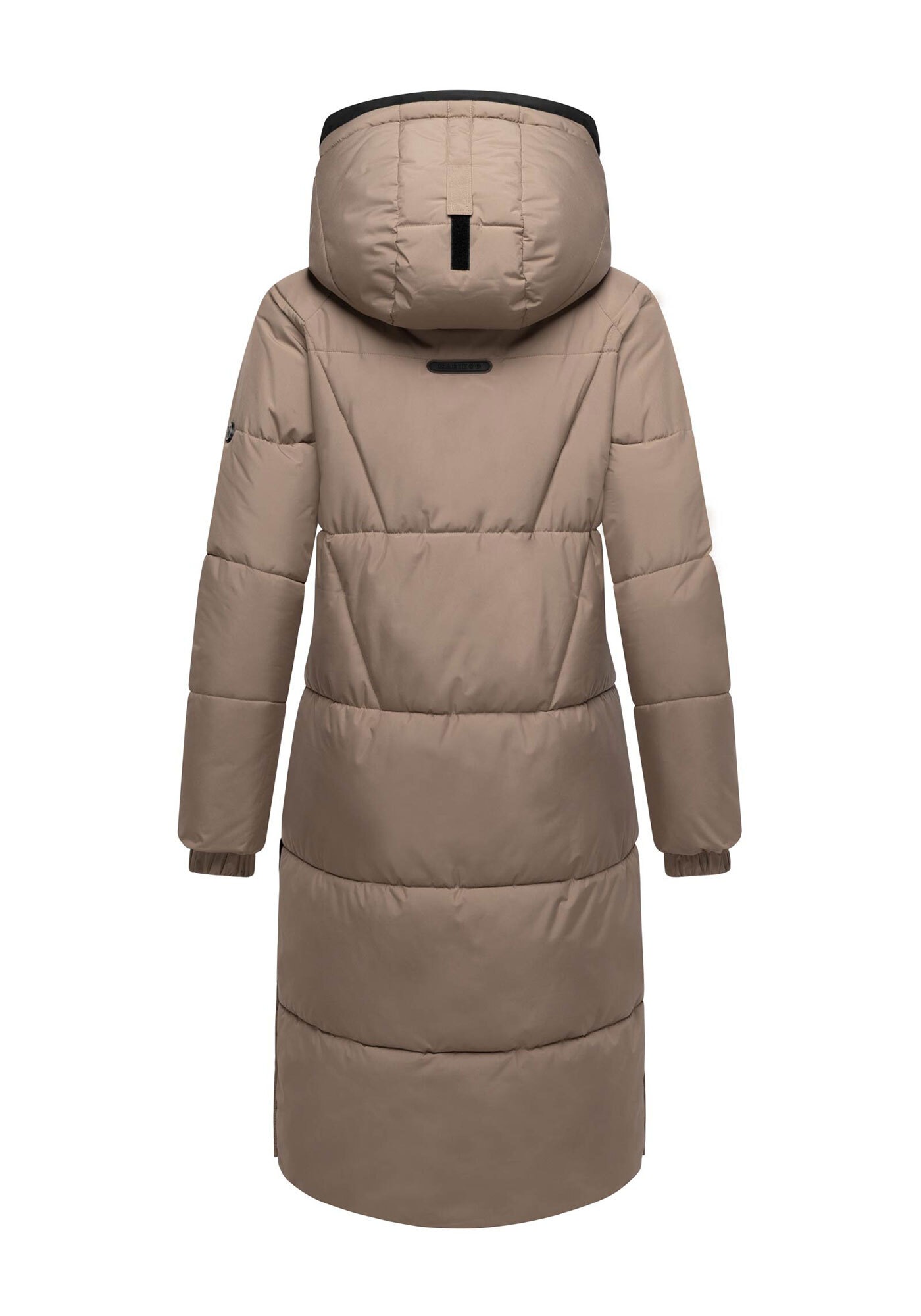 Marikoo Winterjacke »Yaskaa«, Bewegungsschlitze mit Druckknopfverschluss