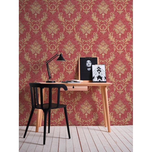 Architects Paper Vliestapete »Luxury wallpaper«, Barock, Textil Tapete  Barock Metallic Effekt kaufen | BAUR