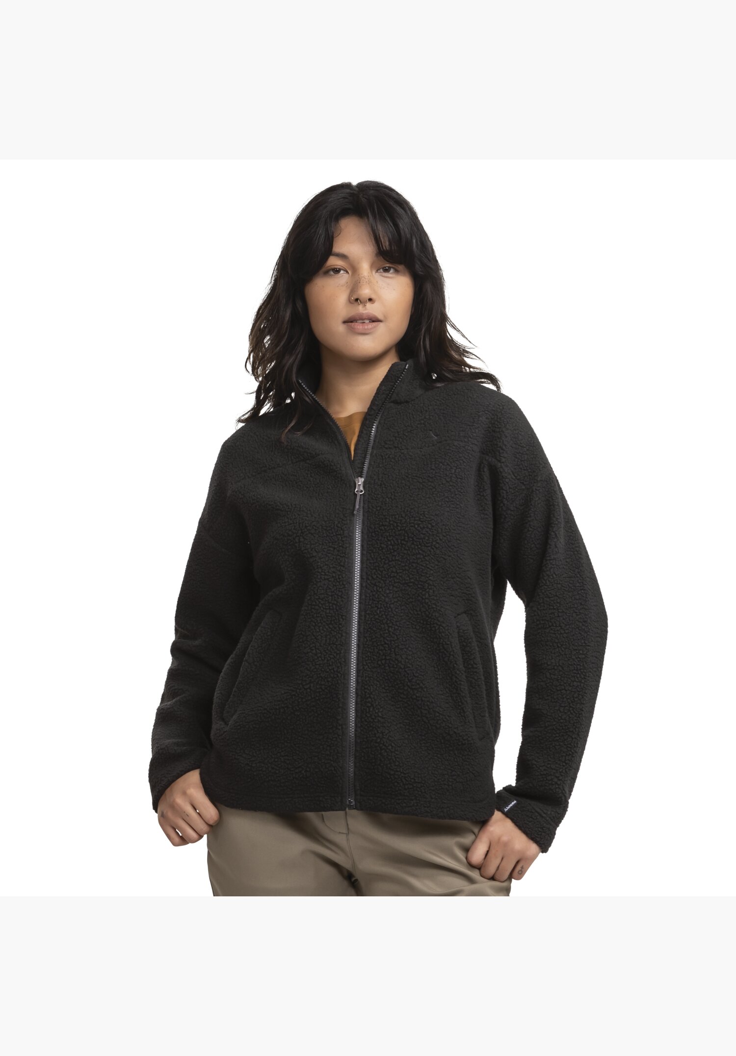 Schöffel Fleecejacke "CIRC Fleece Jk Style Purga WMS" mit Reißverschluss, schnell trocknend, lockere Passform