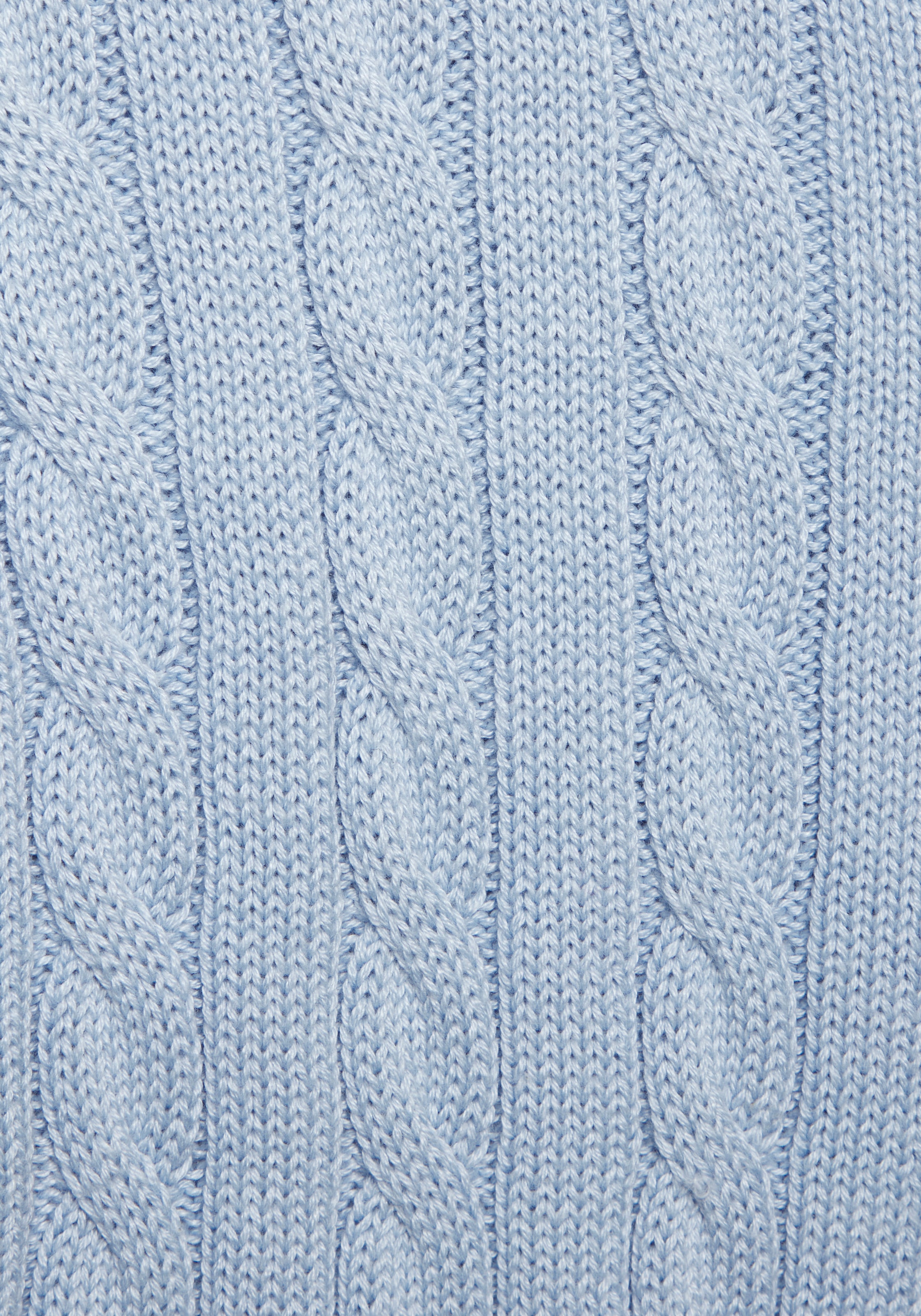 LASCANA Strickjacke mit Zopfstrickmuster, gemütlicher Cardigan mit Reißverschluss