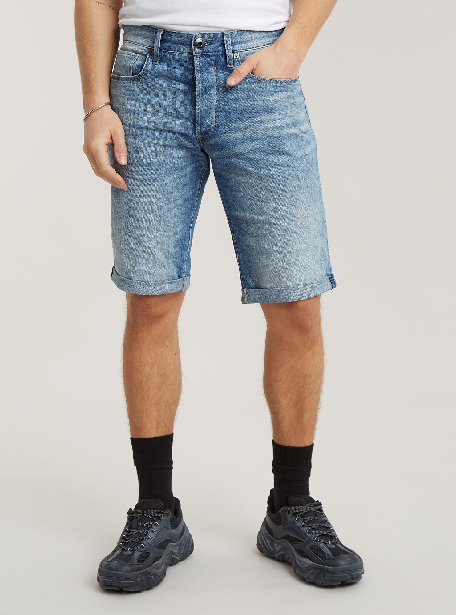 G-STAR "3301 Denim Shorts"