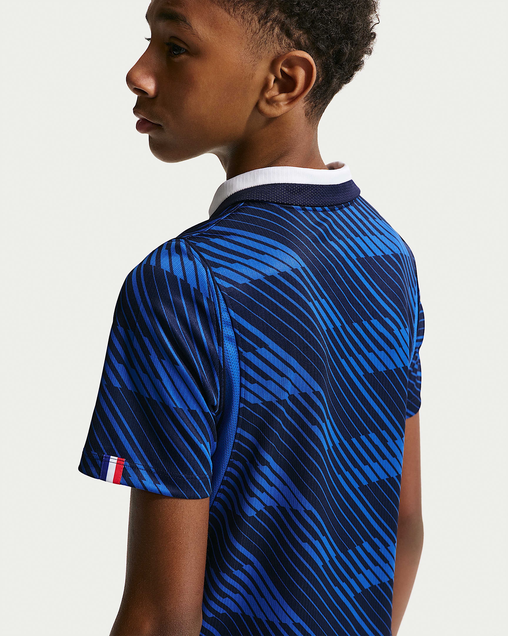 Nike Fußballtrikot »Frankreich 2026 Heimstadion Replika-Fußballtrikot  (Kinder)« mit Dri-FIT-Technologie, mit Allover-Print