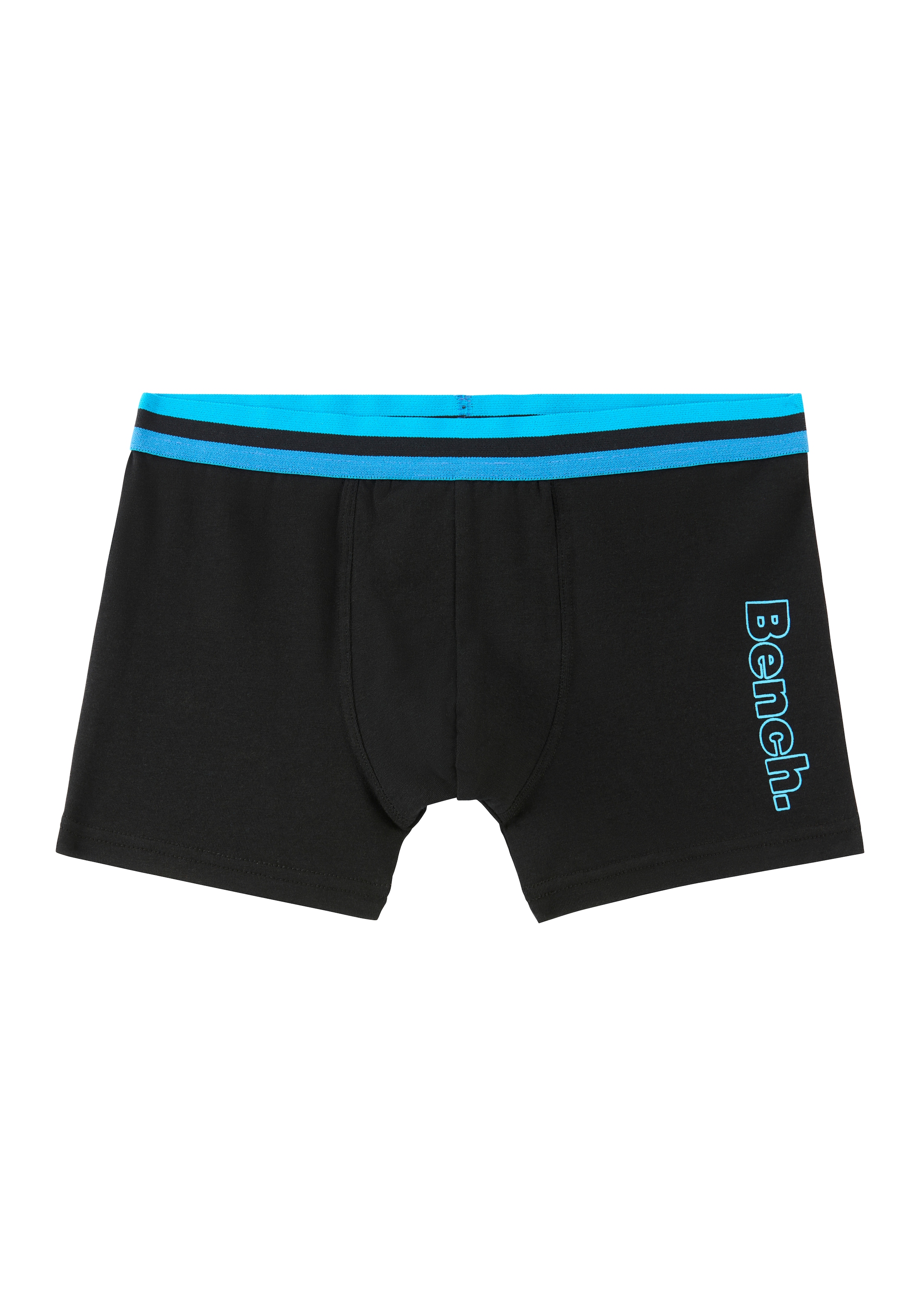 Bench. Boxer »Boxershorts für Jungen«, (Packung, 5 St.), mit Logo Druck am Bein