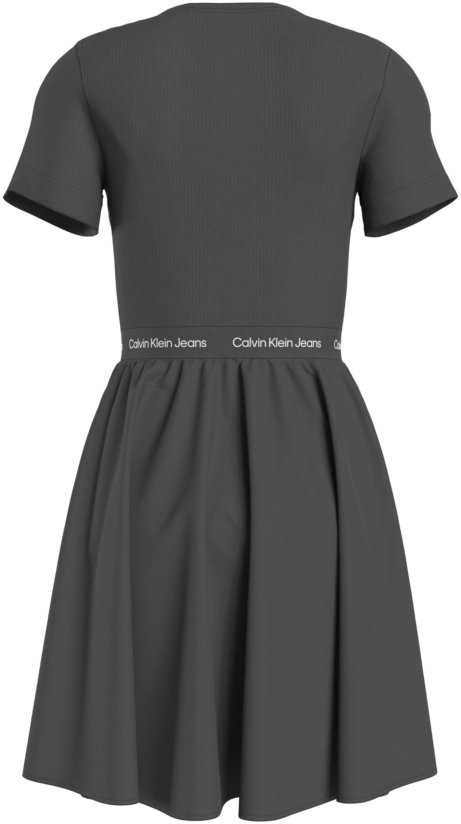 Calvin Klein Jeans Plus Skaterkleid "PLUS LOGO ELASTIC SS DRESS", Große Grö günstig online kaufen