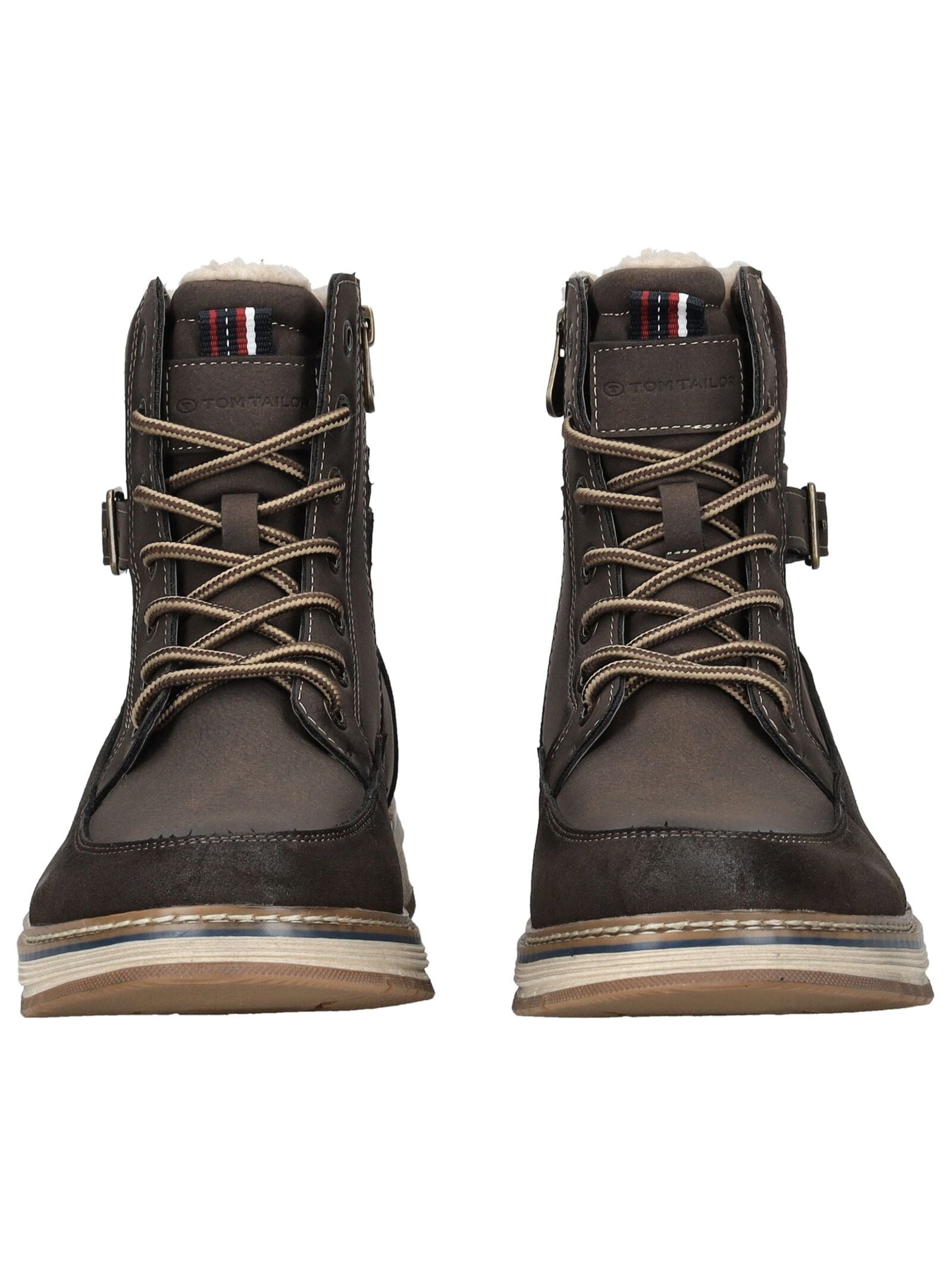 TOM TAILOR Schnürstiefelette »Tom Tailor Stiefelette Lederimitat«