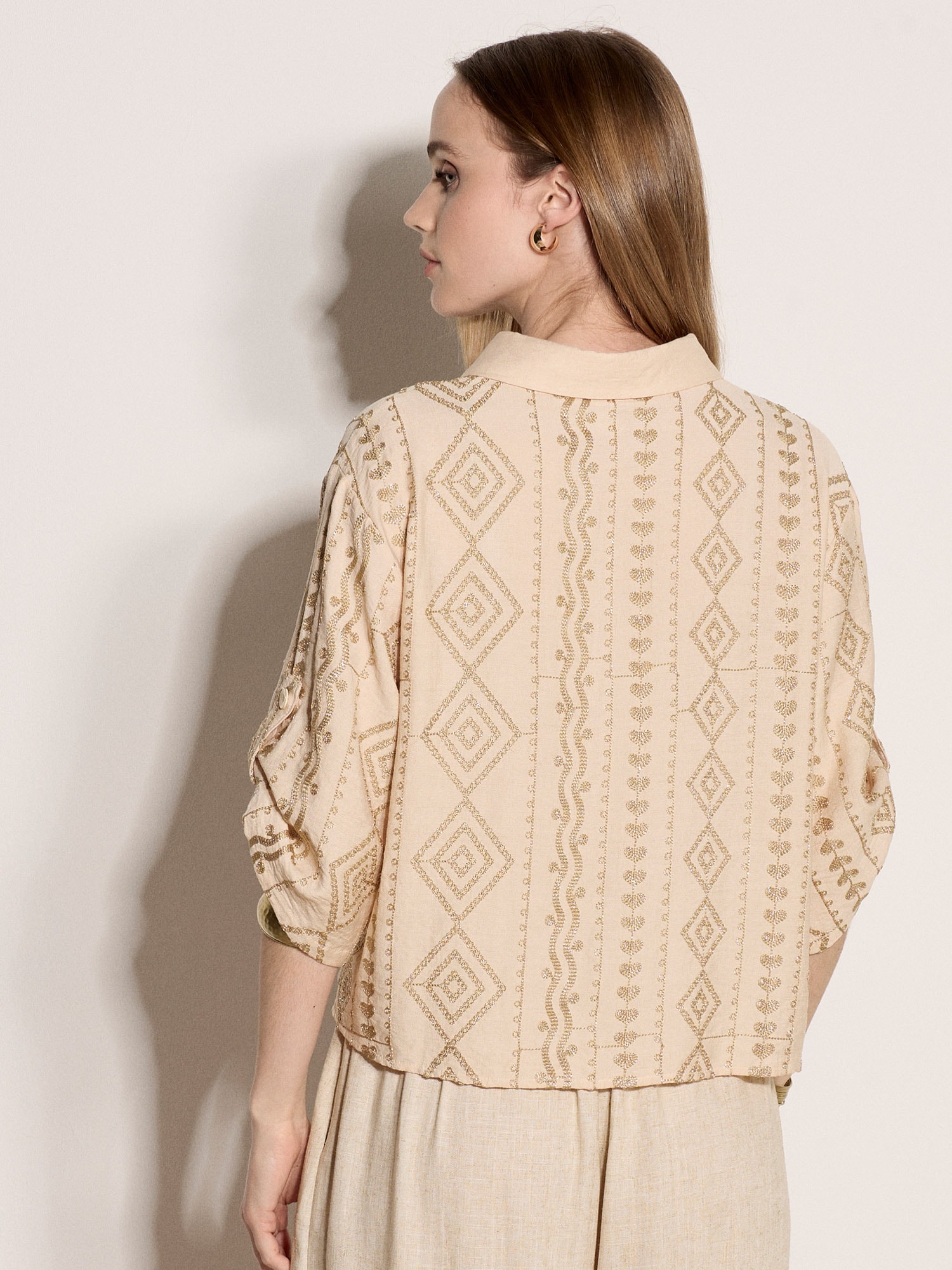 Apricot Hemdbluse »Bluse« Knopfleiste
