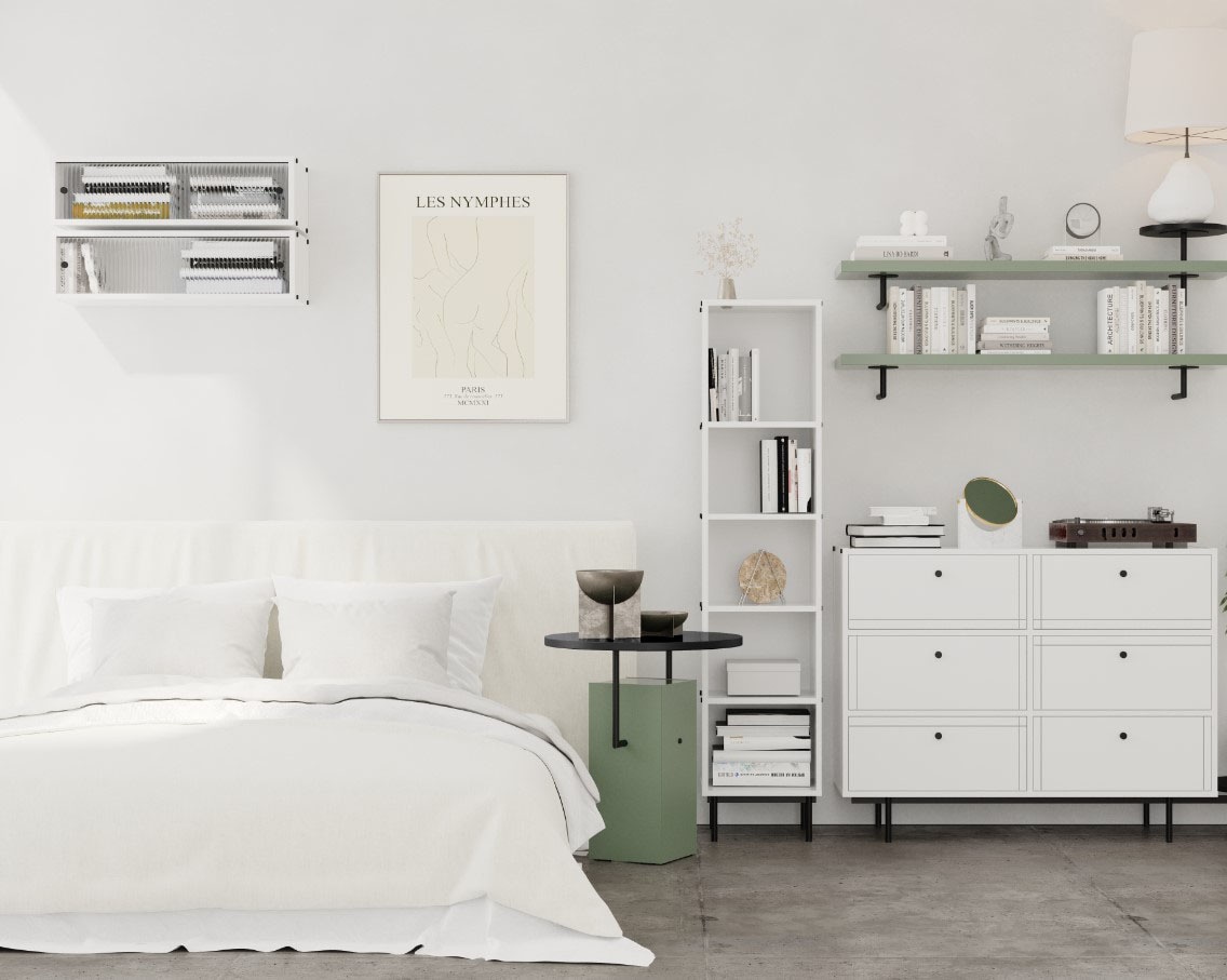 Home affaire Sideboard Modernes Design mit pulverbeschichtetem Metallgestell