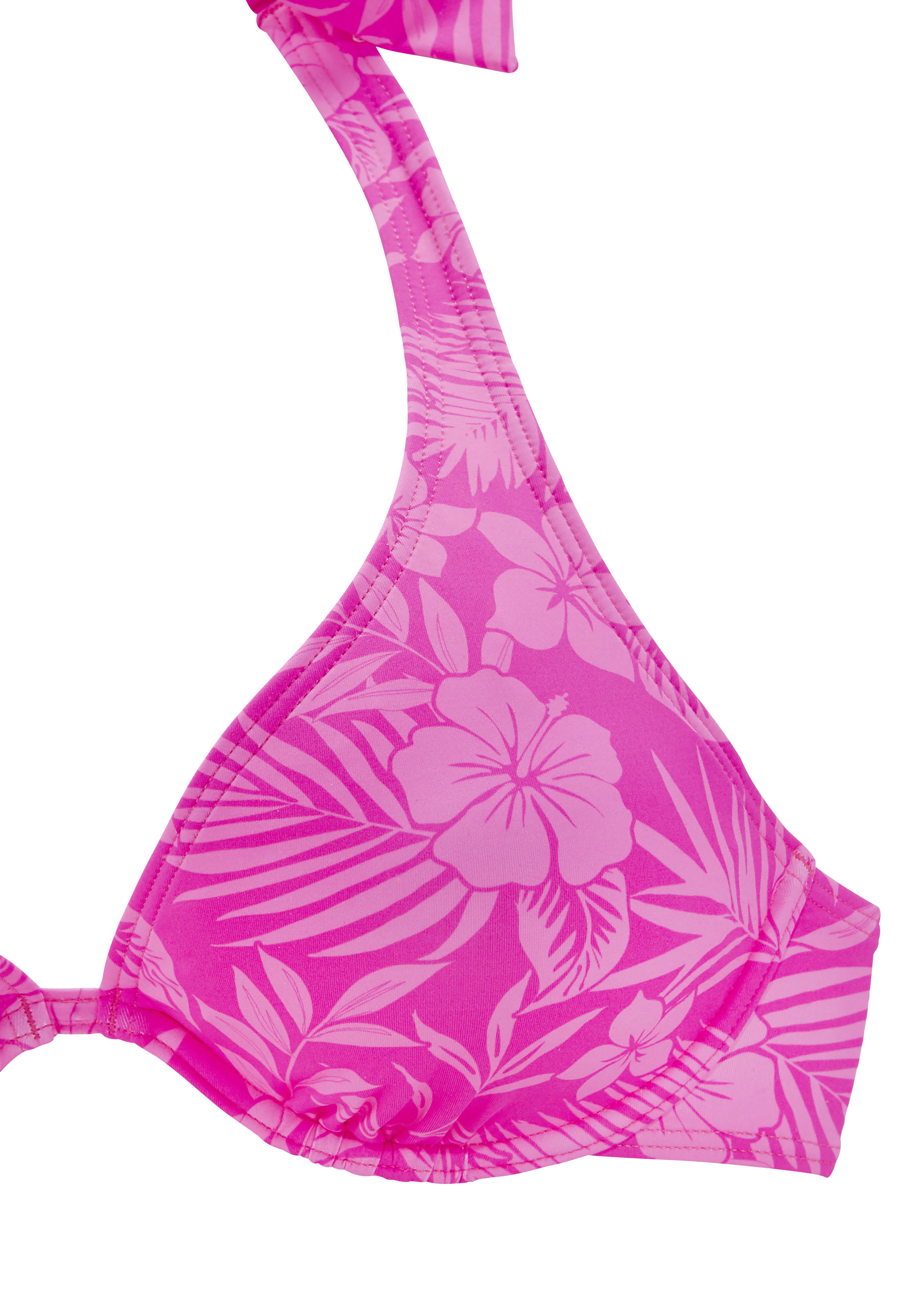 Thumbnail - Venice Beach Bügel-Bikini-Top "Moloka" mit tropischem Print