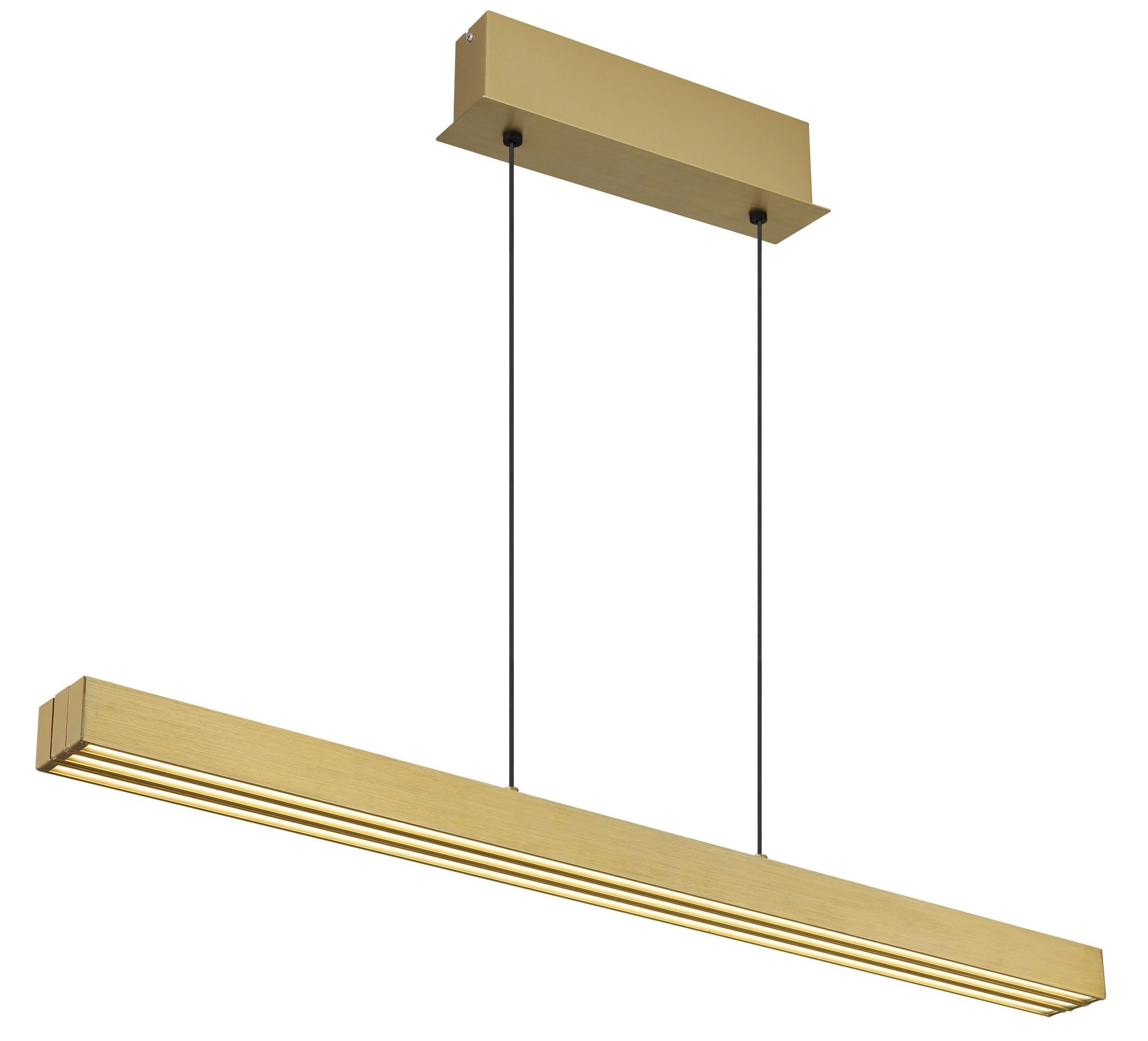 GLOBO LIGHTING LED-Hängeleuchte »ETHAN«, 1 flammig, Leuchtmittel LED-Modul | LED fest integriert, CCT-Funktion, verstellbar in Höhe und Länge, ausziehbar