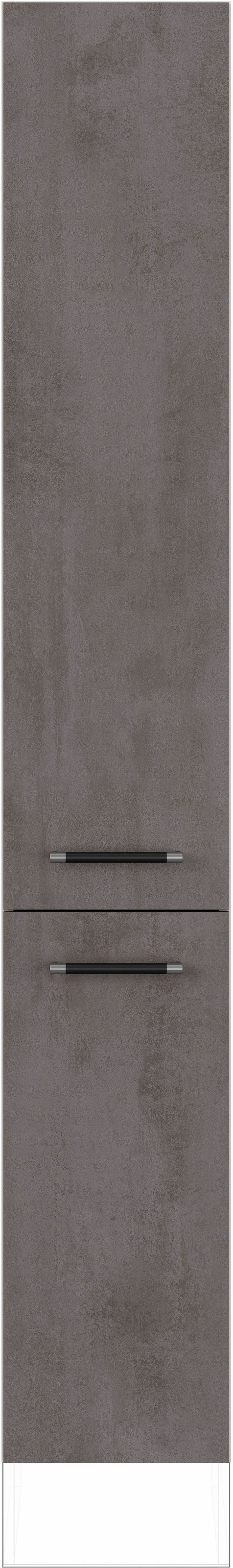 IMPULS KÜCHEN Seitenschrank »"Prag", Breite/Höhe: 30/190,7 cm«, vormontiert, mit Drehtüren, mit verstellbaren Fachböden